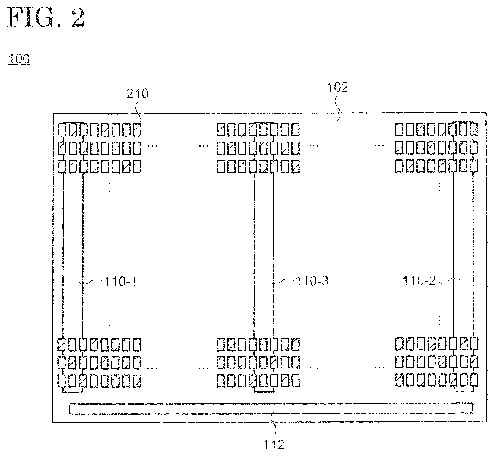 Patent US12562108 Figure 2 – Display device