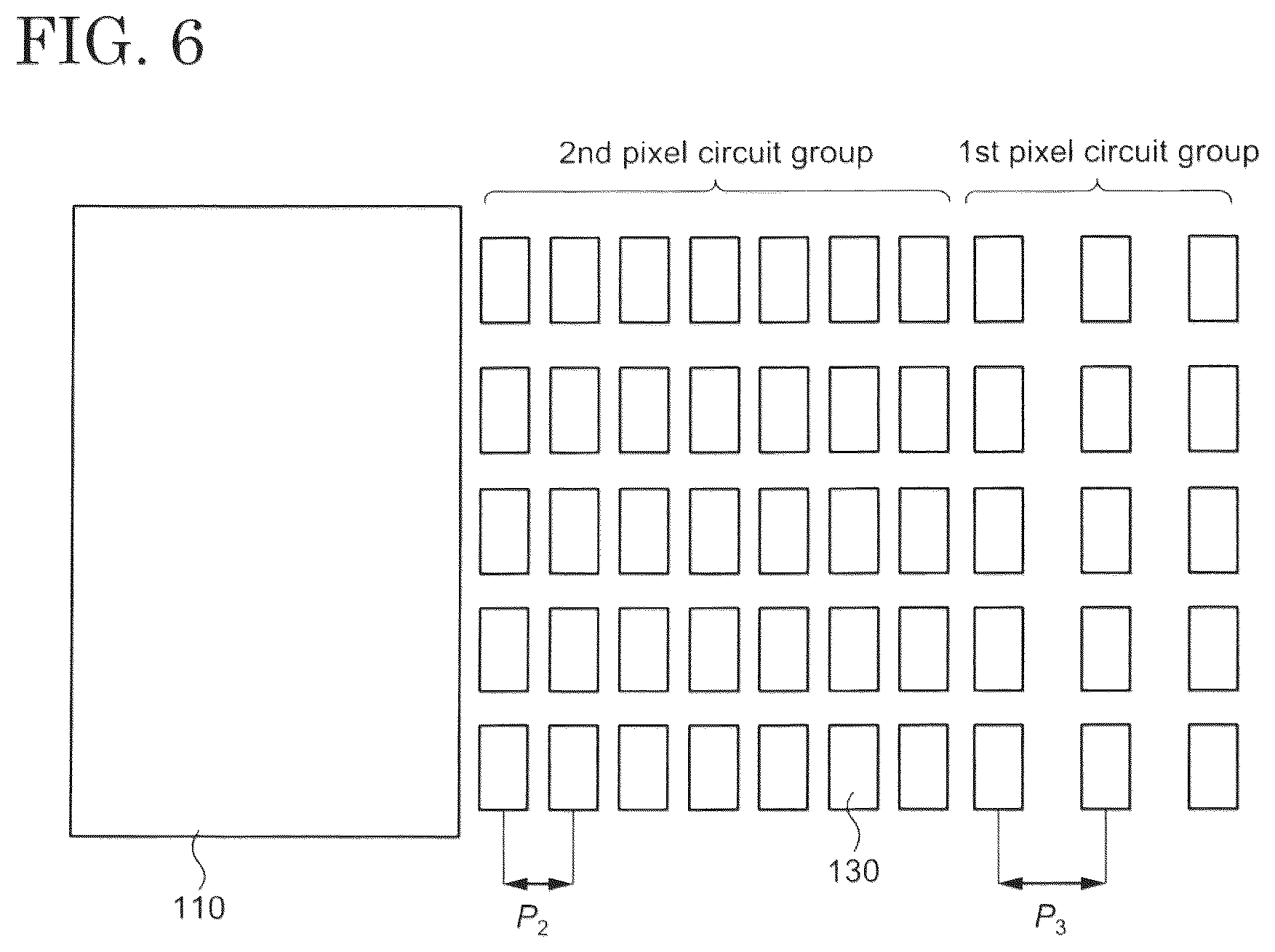 Patent US12562108 Figure 6 – Display device