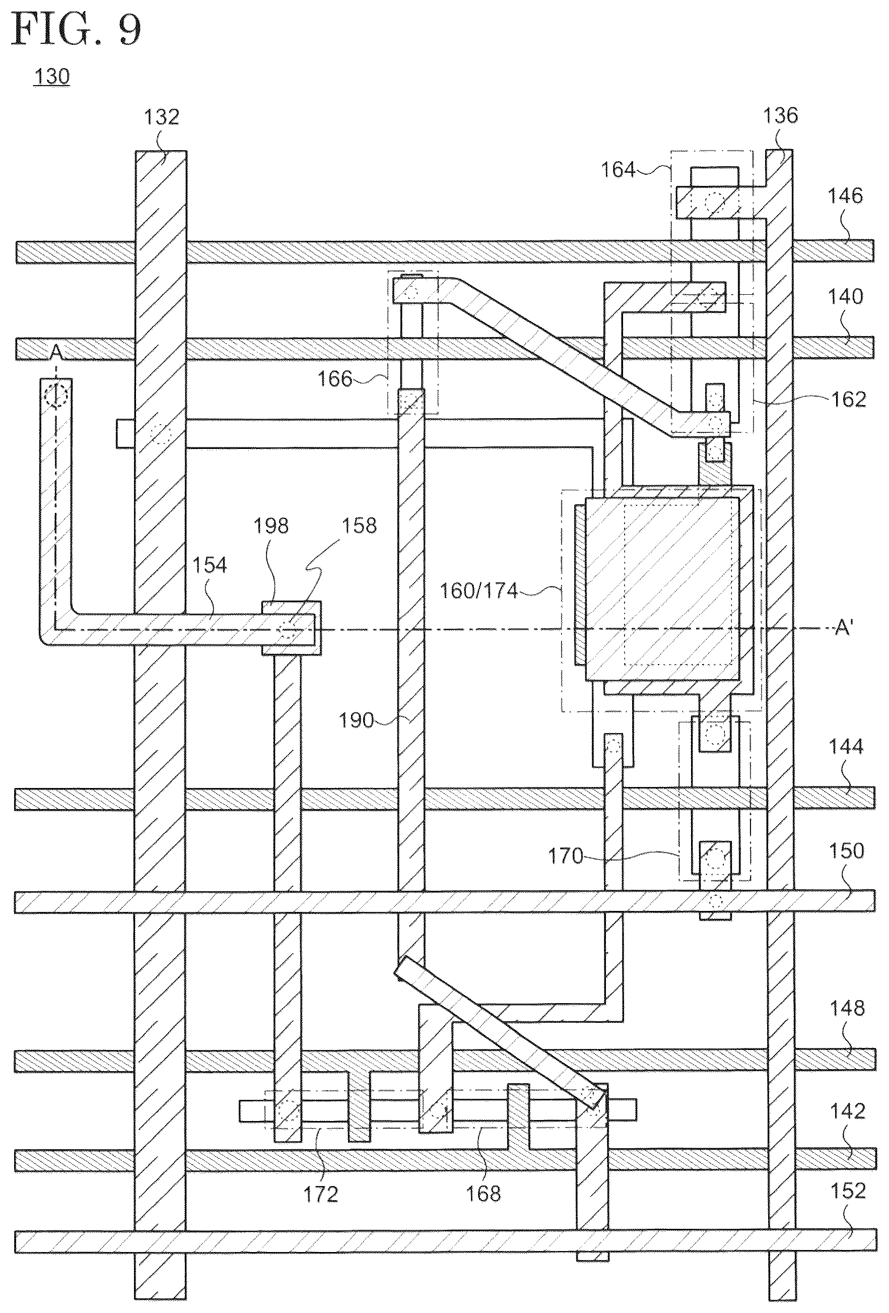 Patent US12562108 Figure 9 – Display device