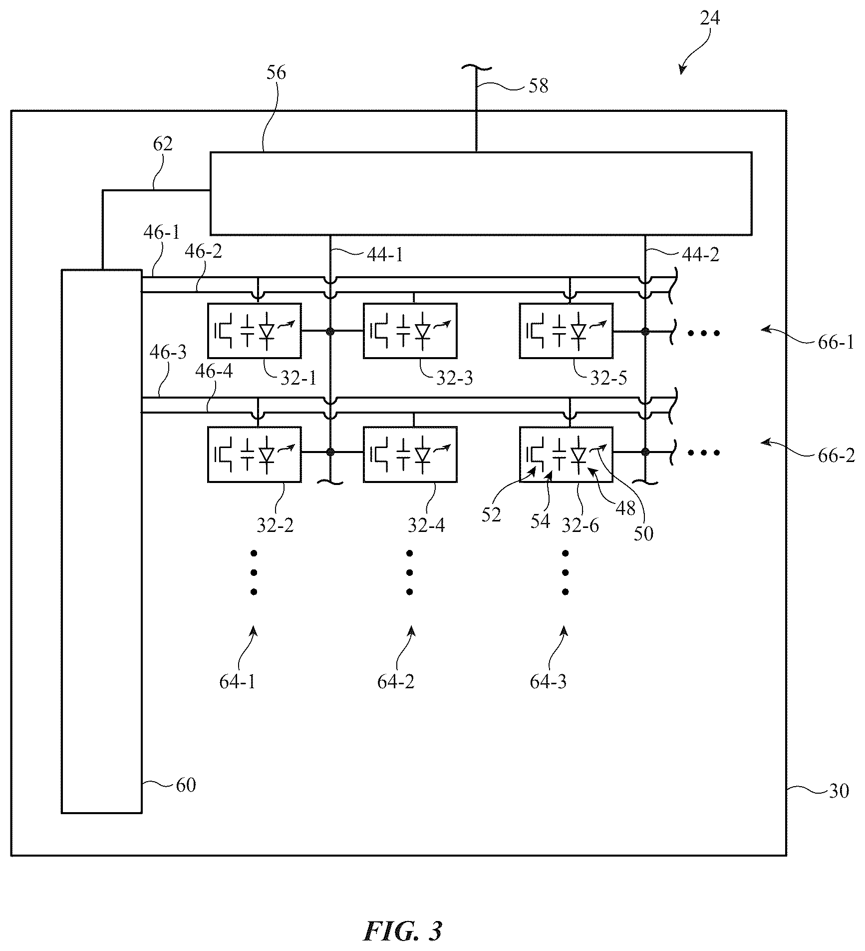 Patent US12562110 Figure 3 – Display crosstalk compensation based on crosstalk context