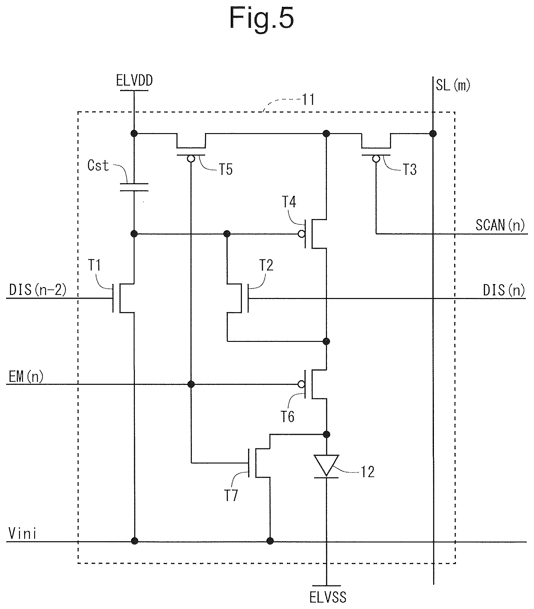 Patent US12562113 Figure 4 – Display device