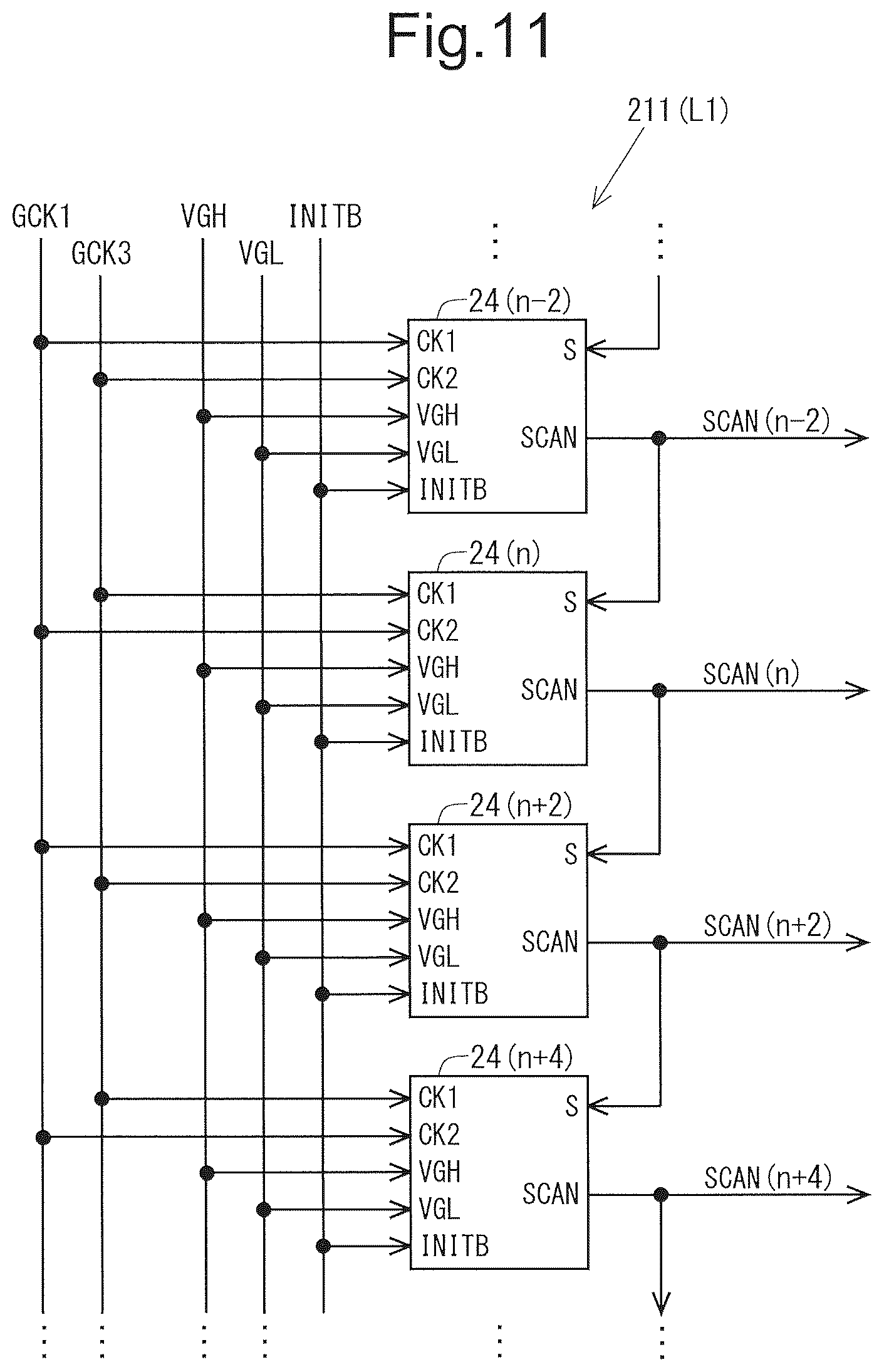 Patent US12562113 Figure 8 – Display device