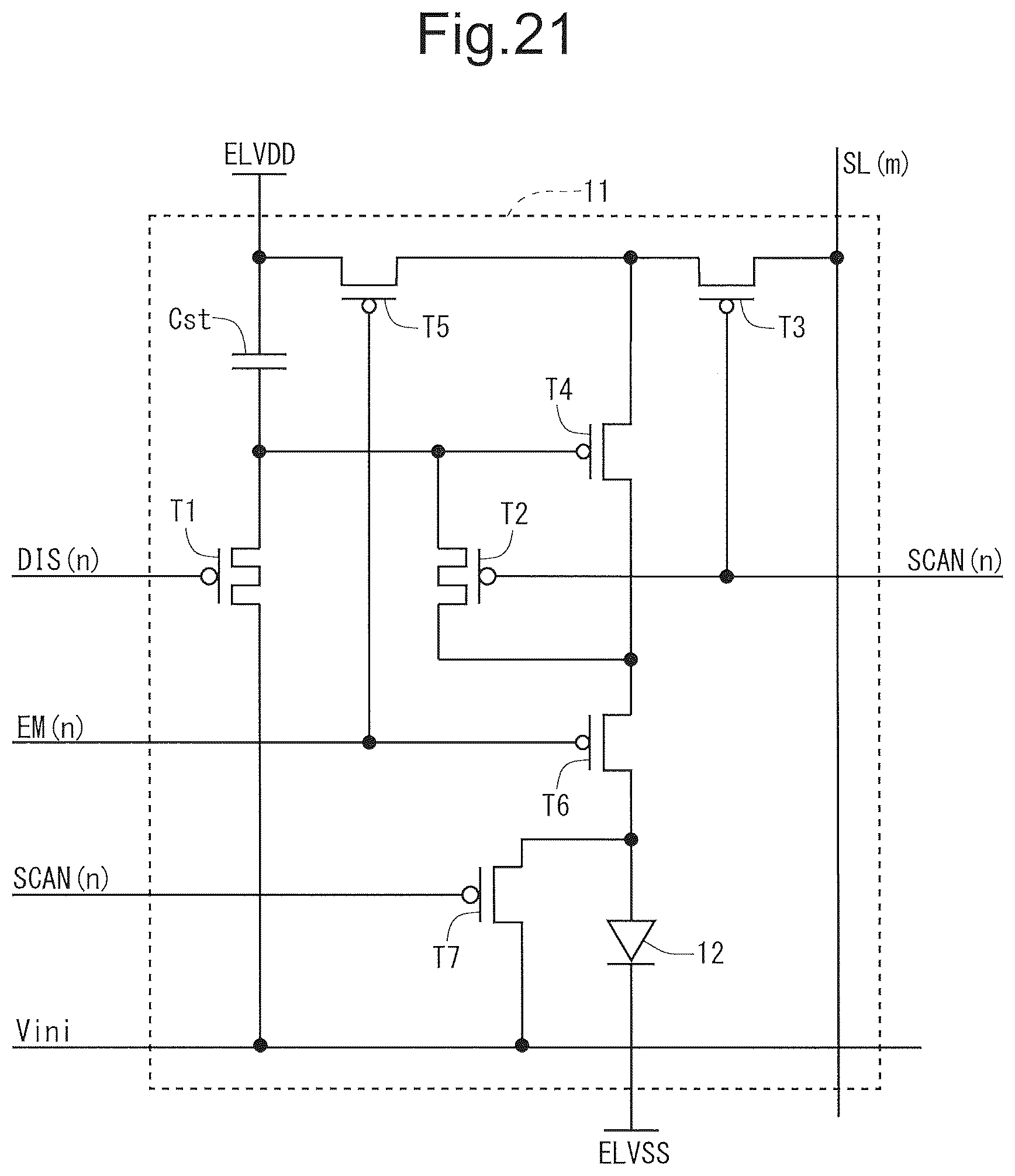 Patent US12562113 Figure 18 – Display device
