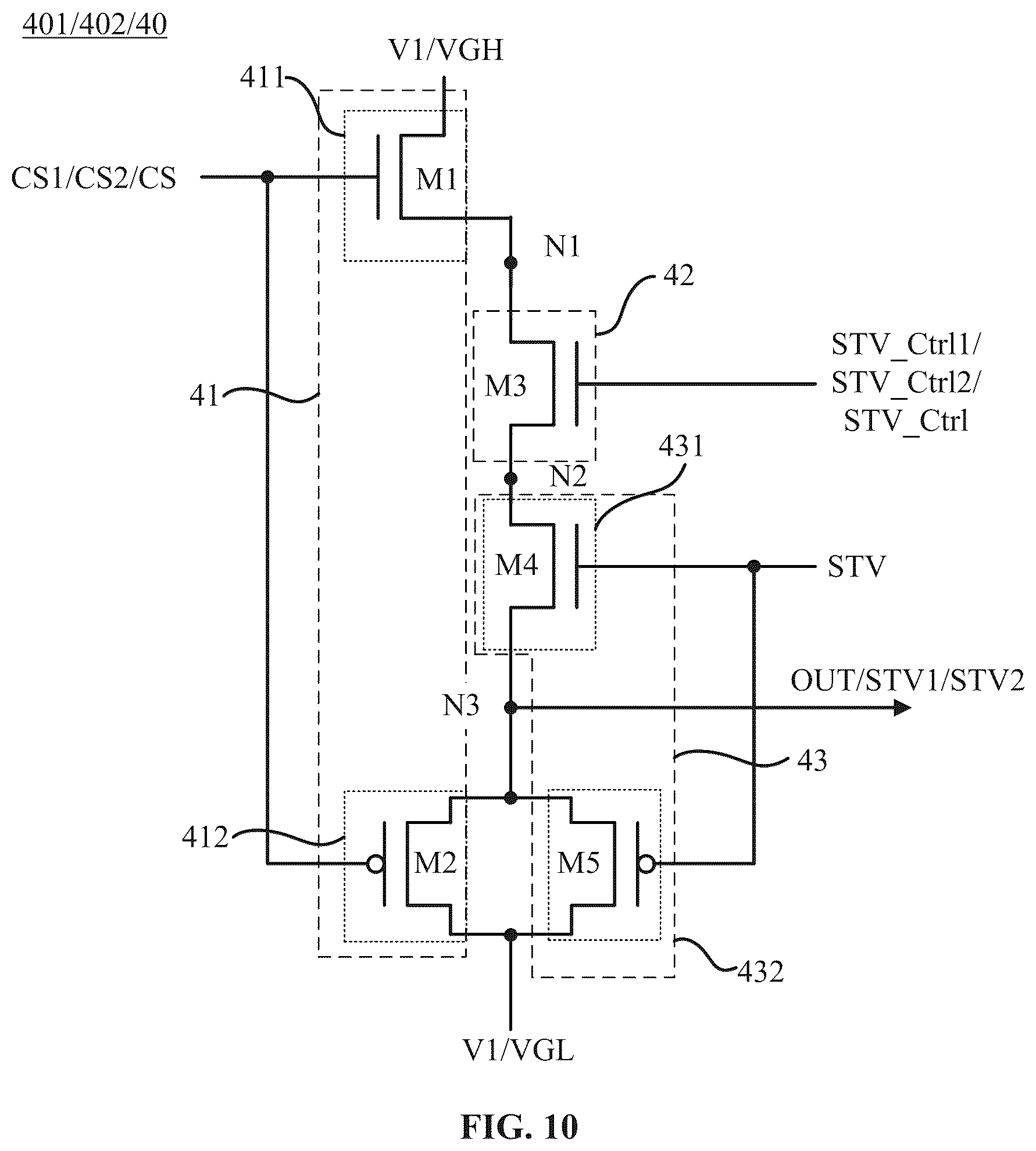 Patent US12562115 Figure 9 – Display panel and display device