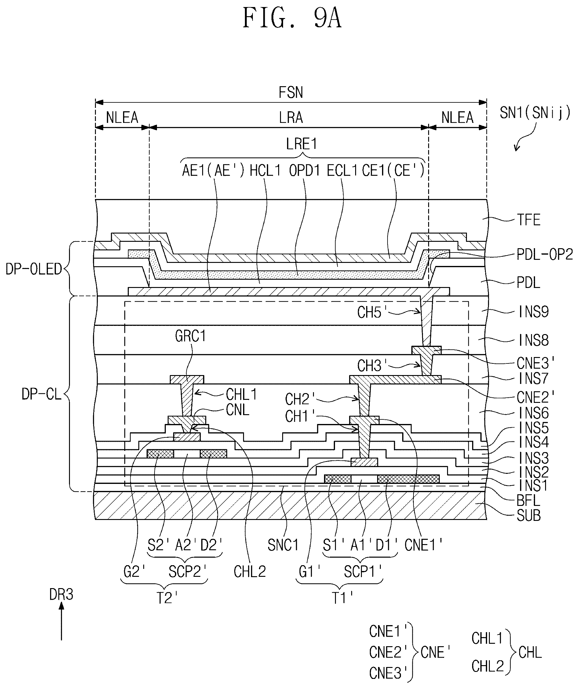 Patent US12562123 Figure 8 – Display device