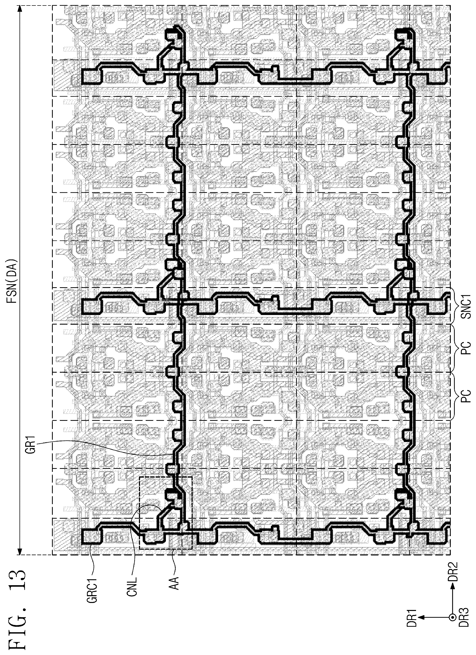 Patent US12562123 Figure 13 – Display device