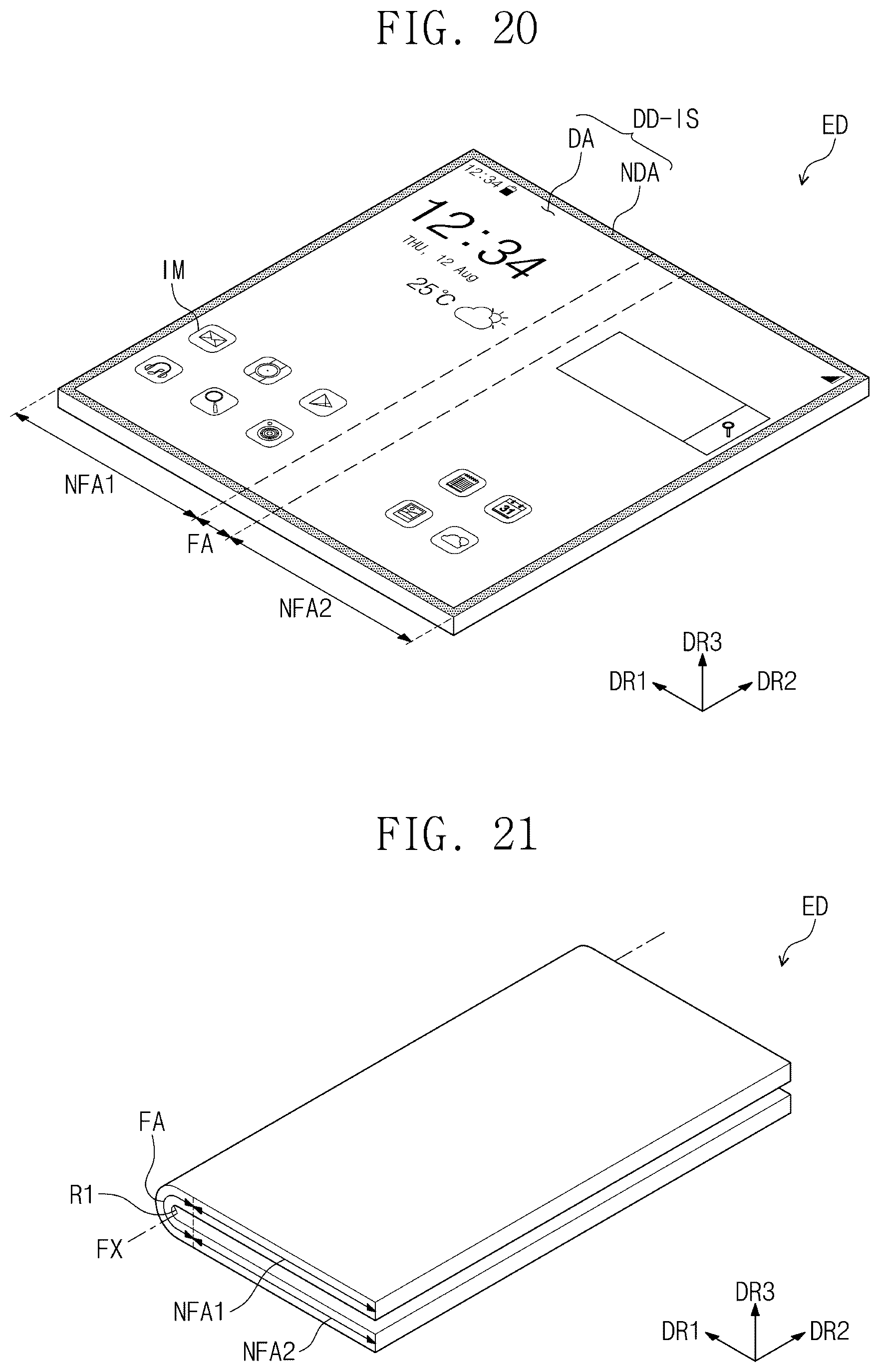 Patent US12562123 Figure 18 – Display device
