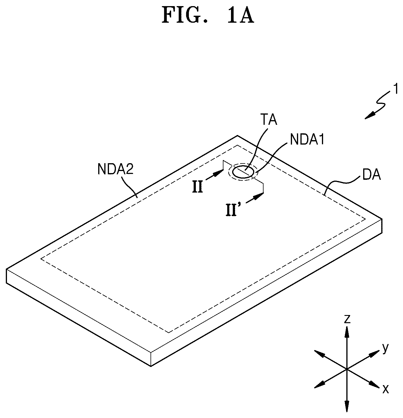 Patent US12562126 — Display panel and electronic apparatus including the same — Figure 1