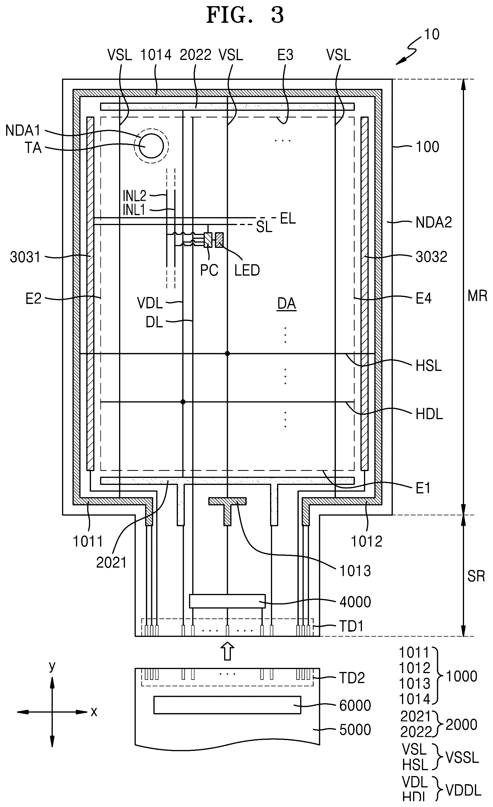 Patent US12562126 Figure 4 – Display panel and electronic apparatus including the same