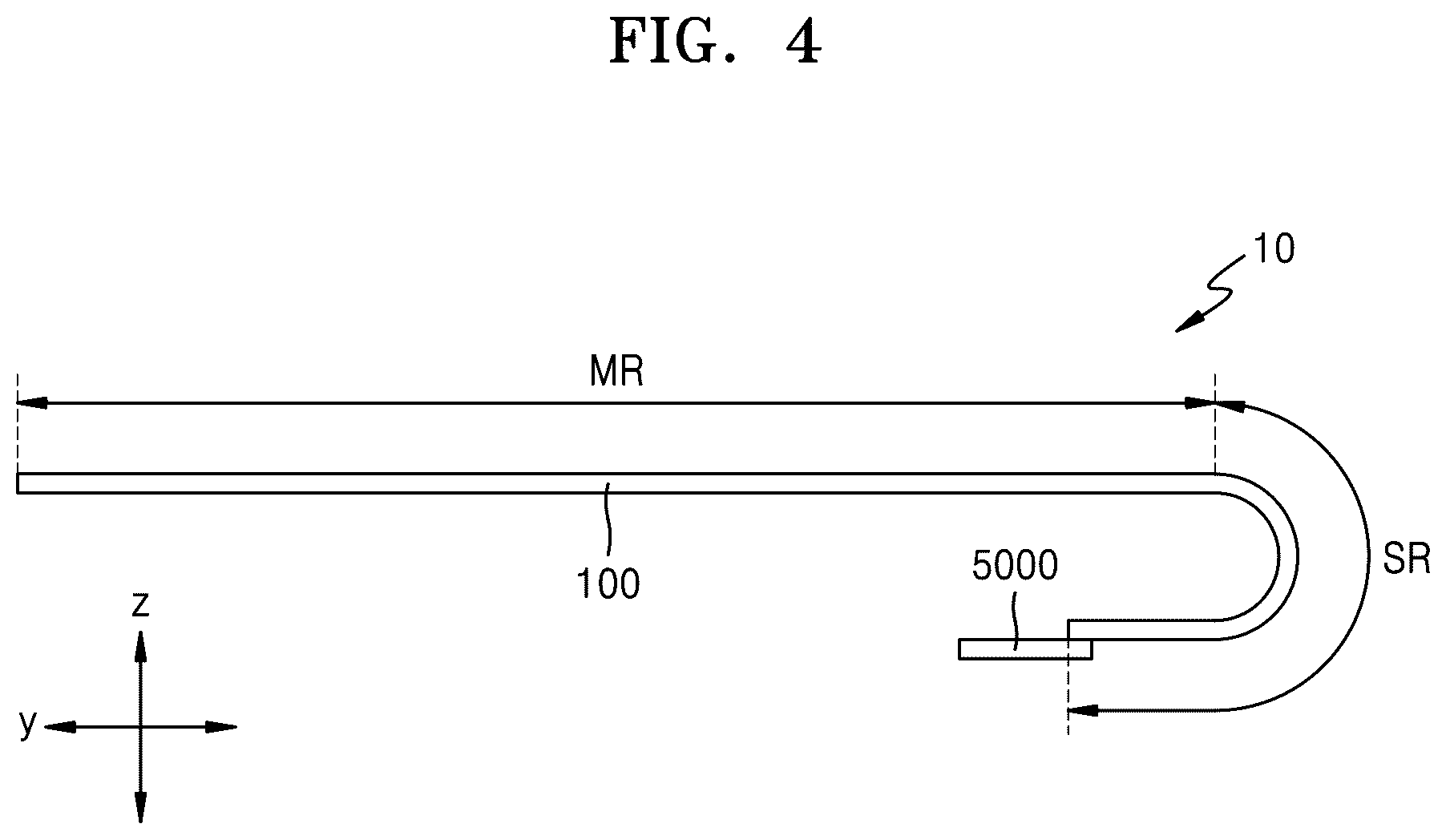 Patent US12562126 Figure 5 – Display panel and electronic apparatus including the same