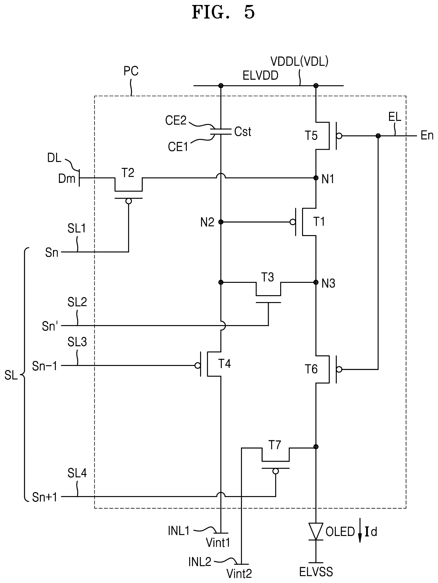 Patent US12562126 Figure 6 – Display panel and electronic apparatus including the same