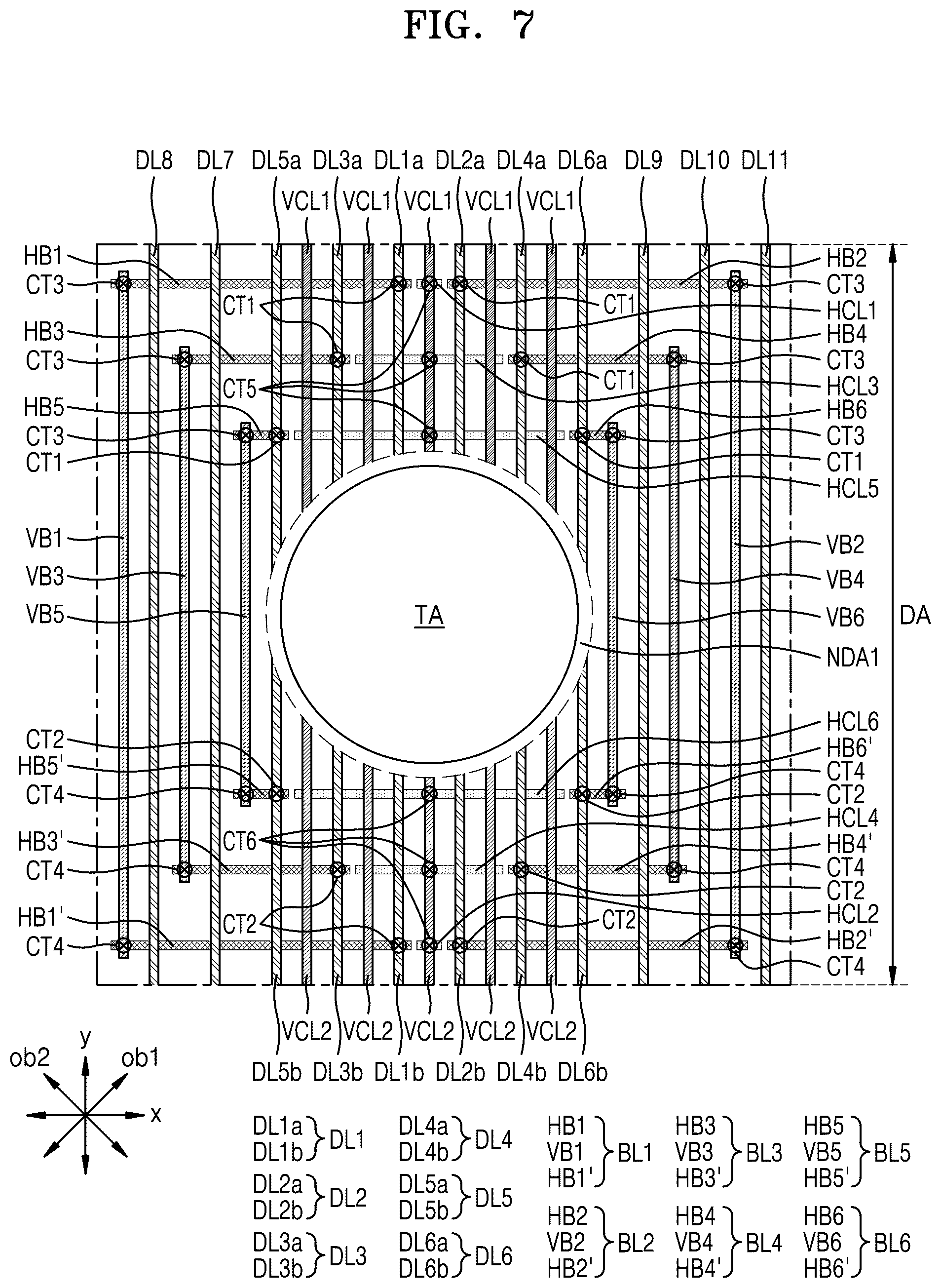 Patent US12562126 Figure 8 – Display panel and electronic apparatus including the same