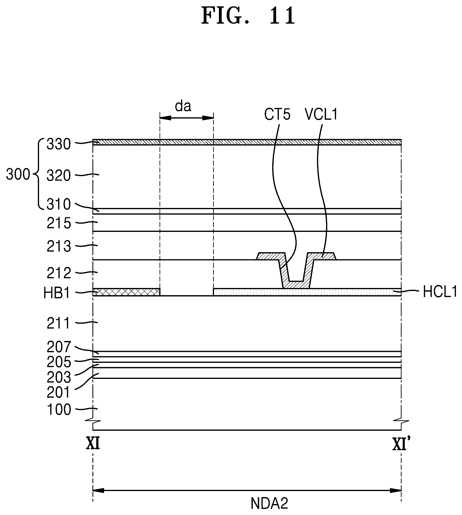 Patent US12562126 Figure 12 – Display panel and electronic apparatus including the same
