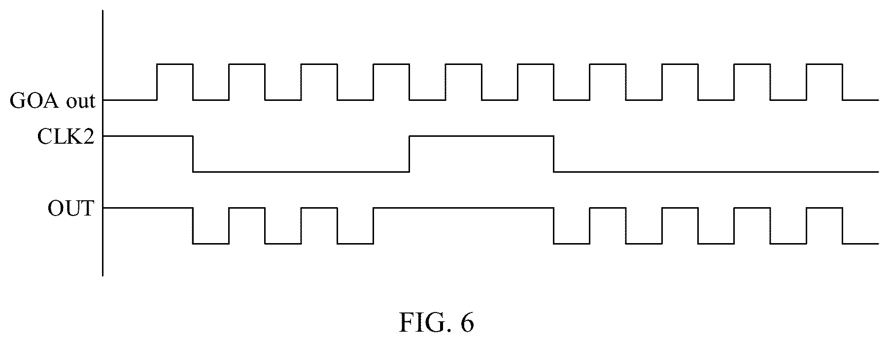 Patent US12562127 Figure 5 – Screen drive circuit, display, and electronic device