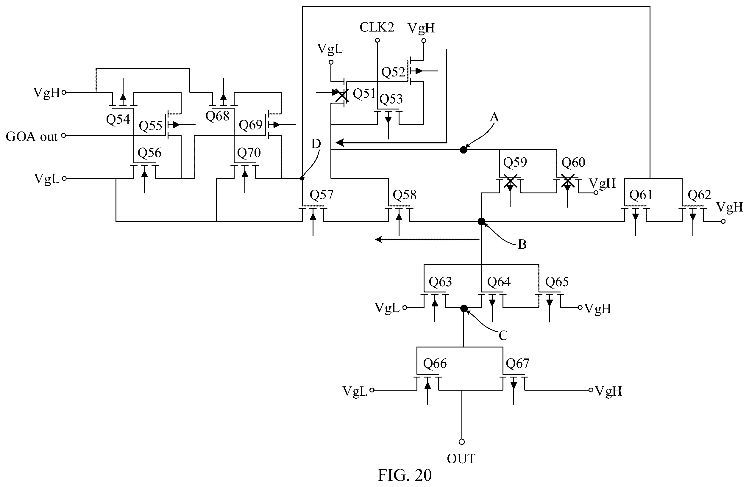 Patent US12562127 Figure 19 – Screen drive circuit, display, and electronic device