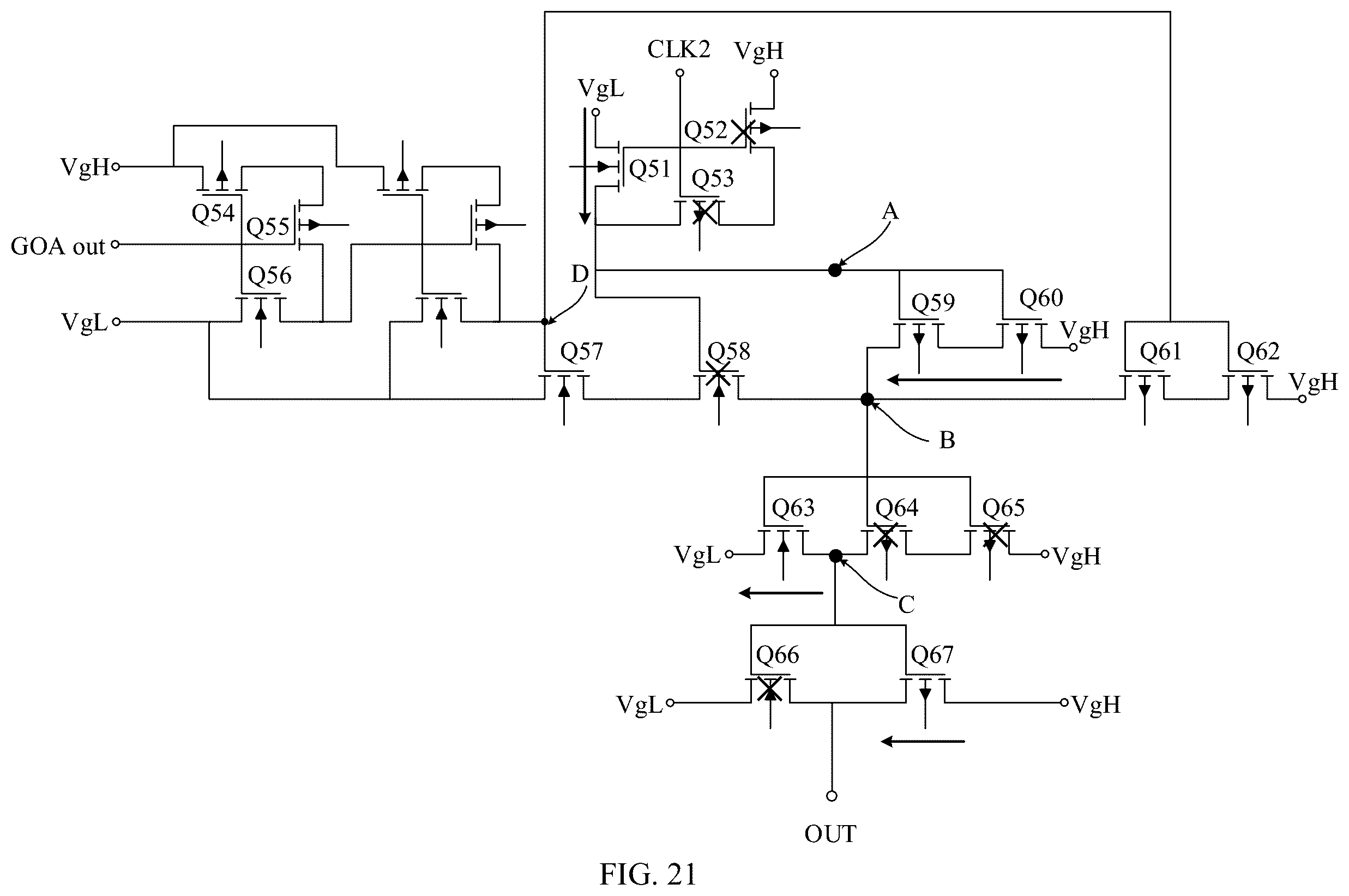 Patent US12562127 Figure 20 – Screen drive circuit, display, and electronic device