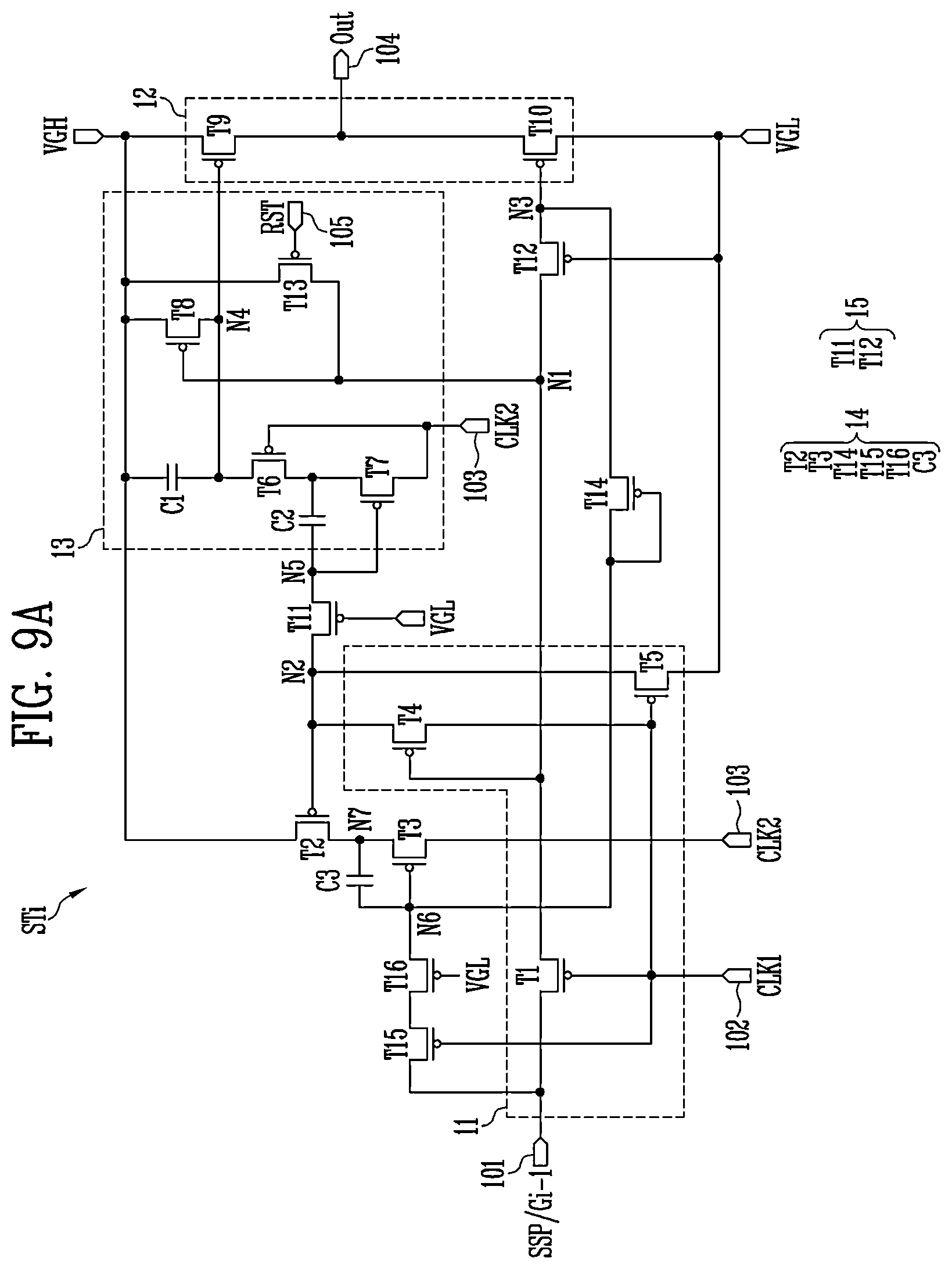 Patent US12562128 Figure 9 – Scan driver and driving method thereof