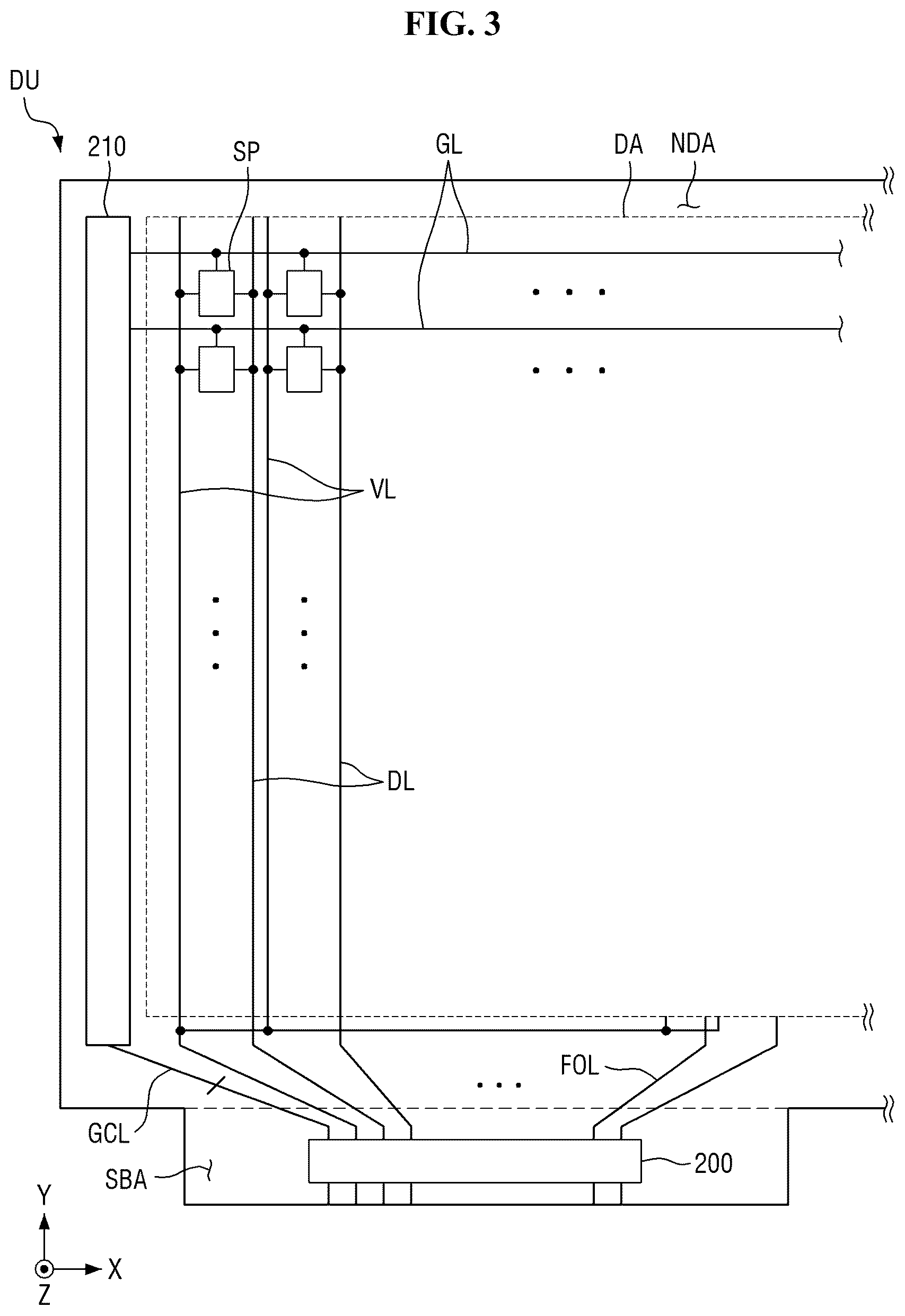 Patent US12562130 Figure 3 – Display device