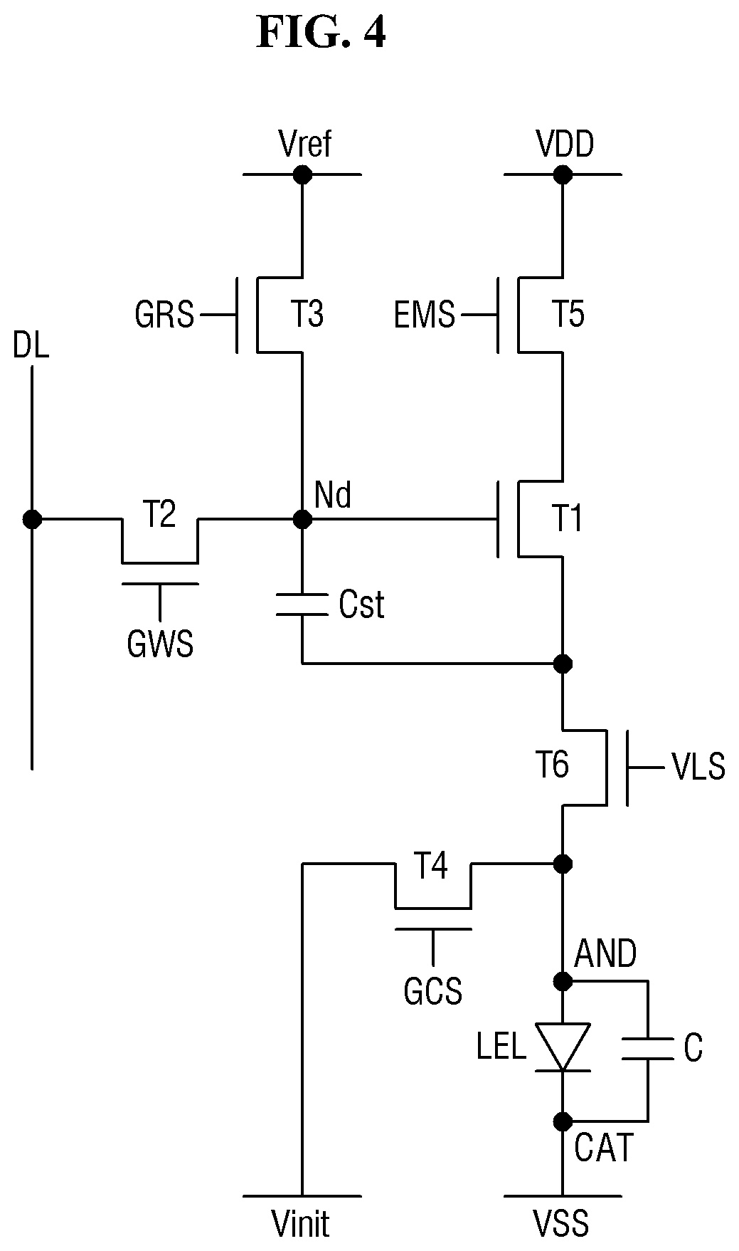 Patent US12562130 Figure 4 – Display device