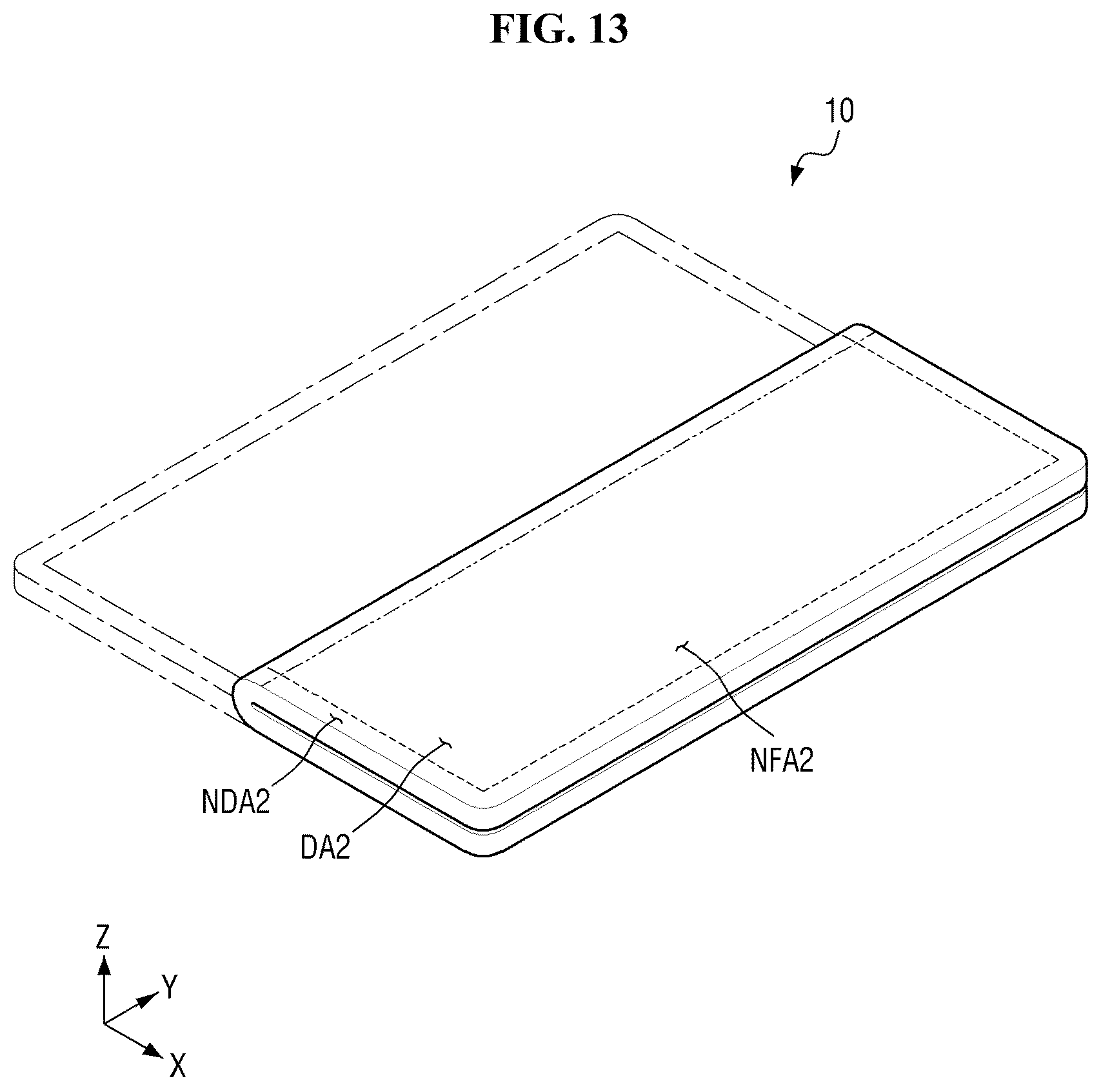 Patent US12562130 Figure 12 – Display device