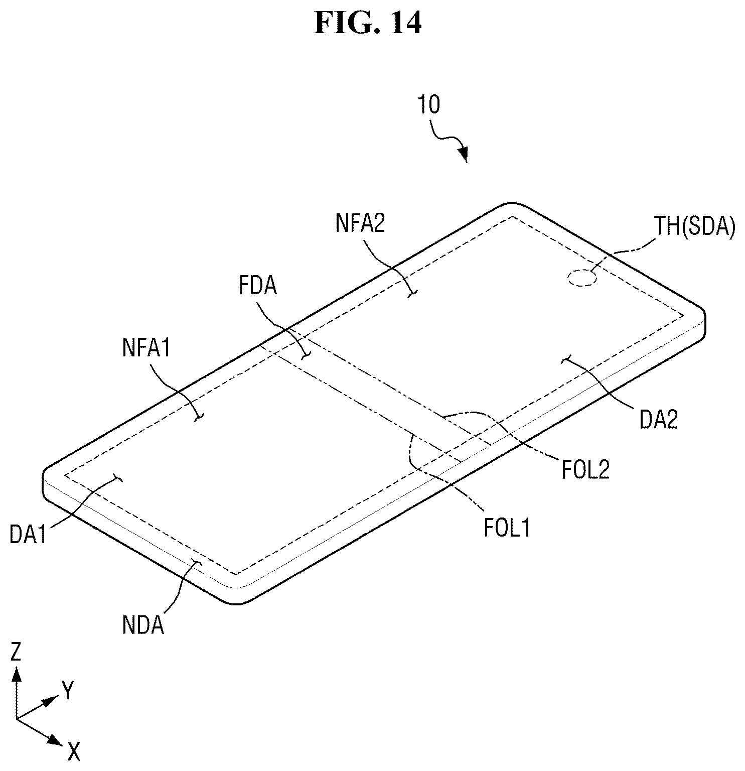 Patent US12562130 Figure 13 – Display device