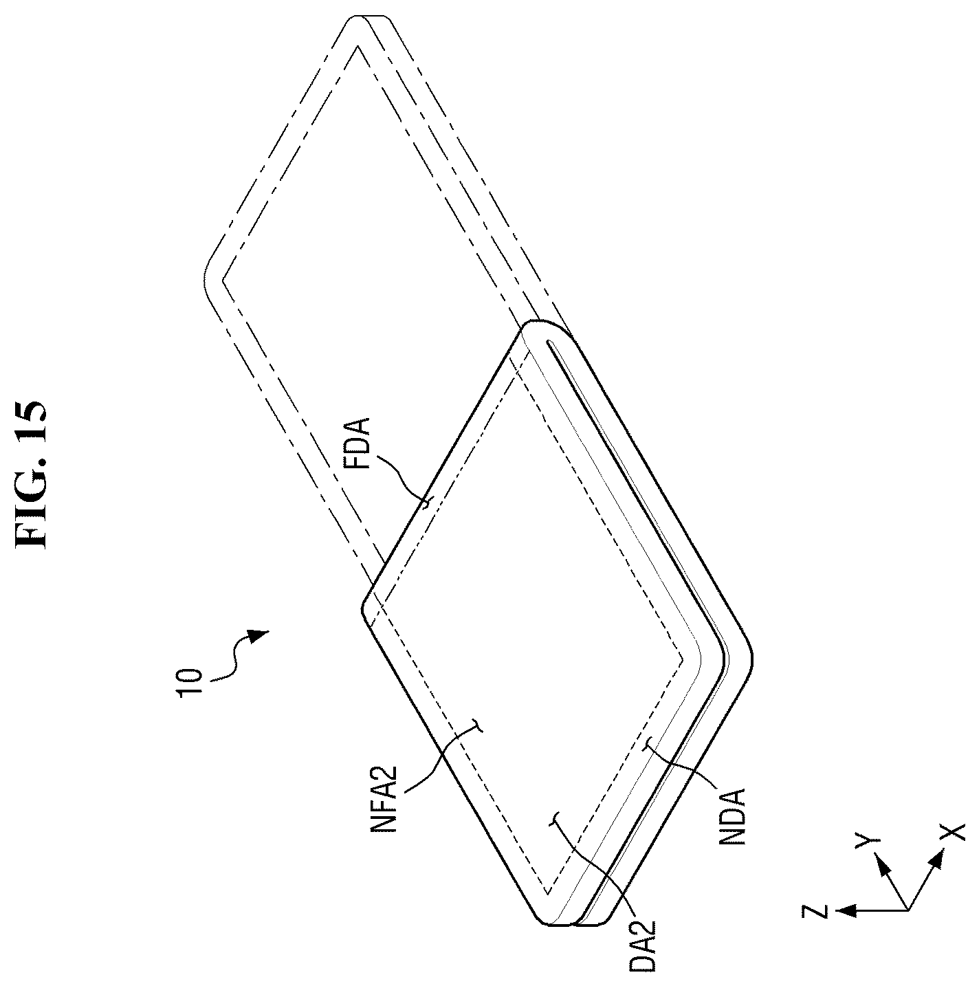 Patent US12562130 Figure 14 – Display device