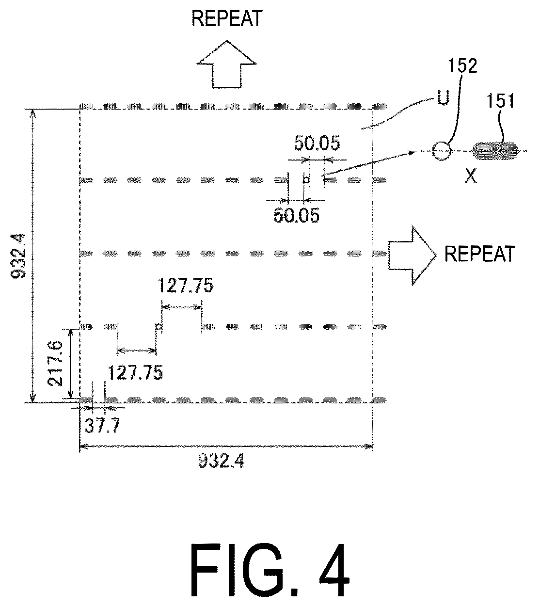 Patent US12562132 Figure 4 – Display device