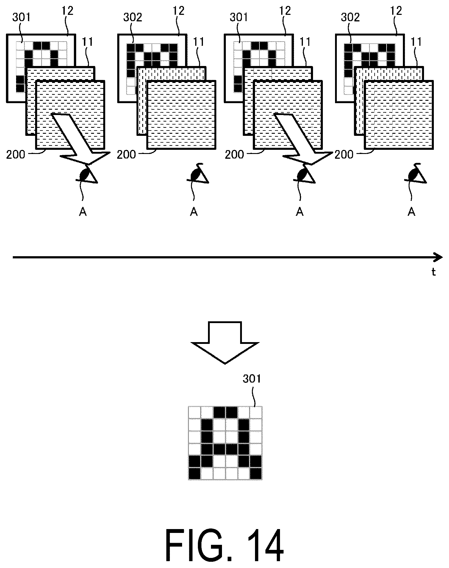 Patent US12562132 Figure 14 – Display device