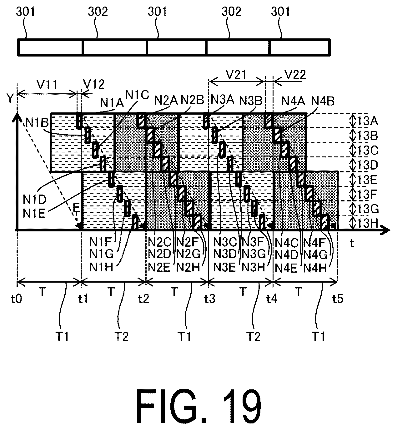 Patent US12562132 Figure 19 – Display device