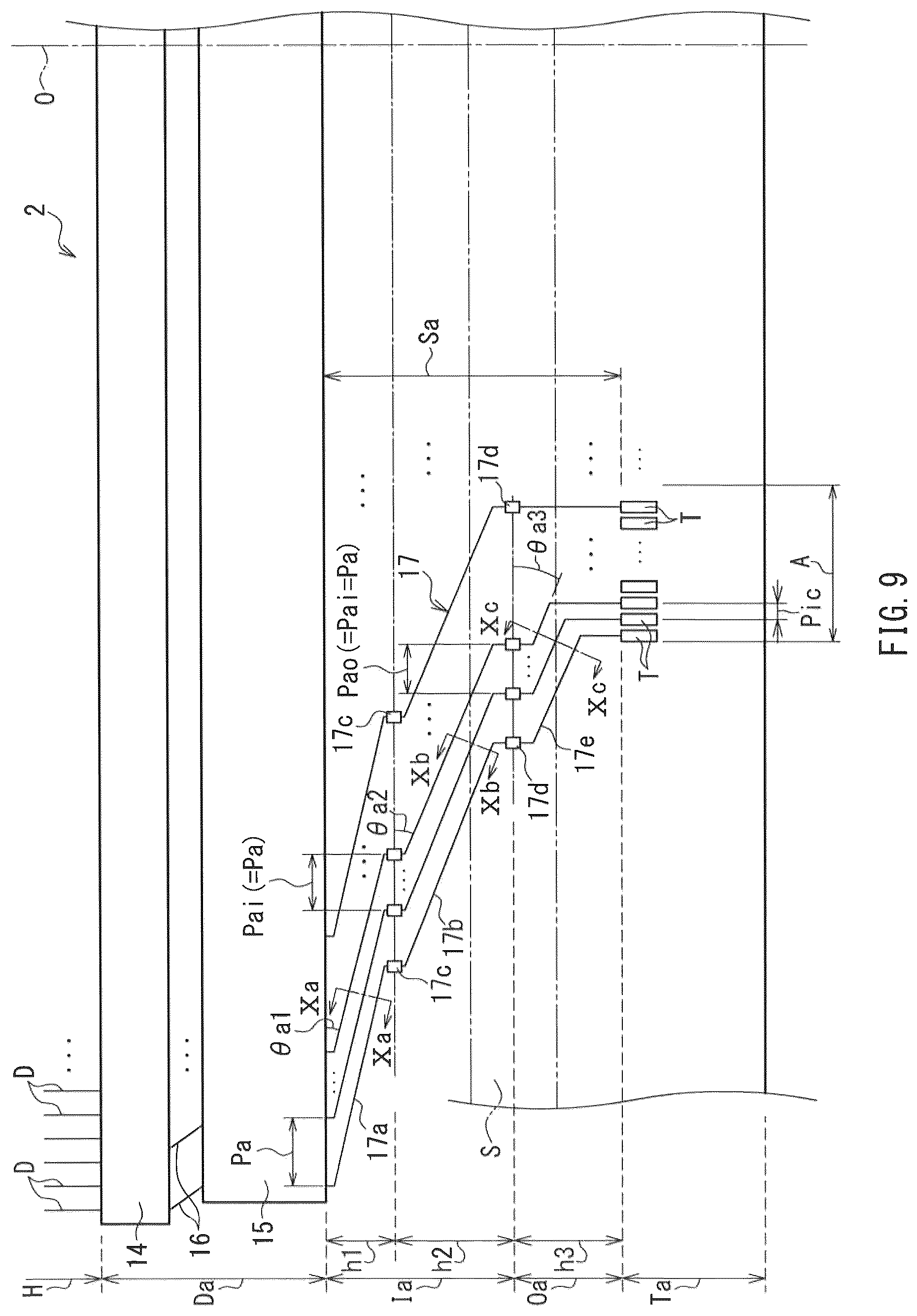Patent US12562136 Figure 9 – Active matrix substrate and display device
