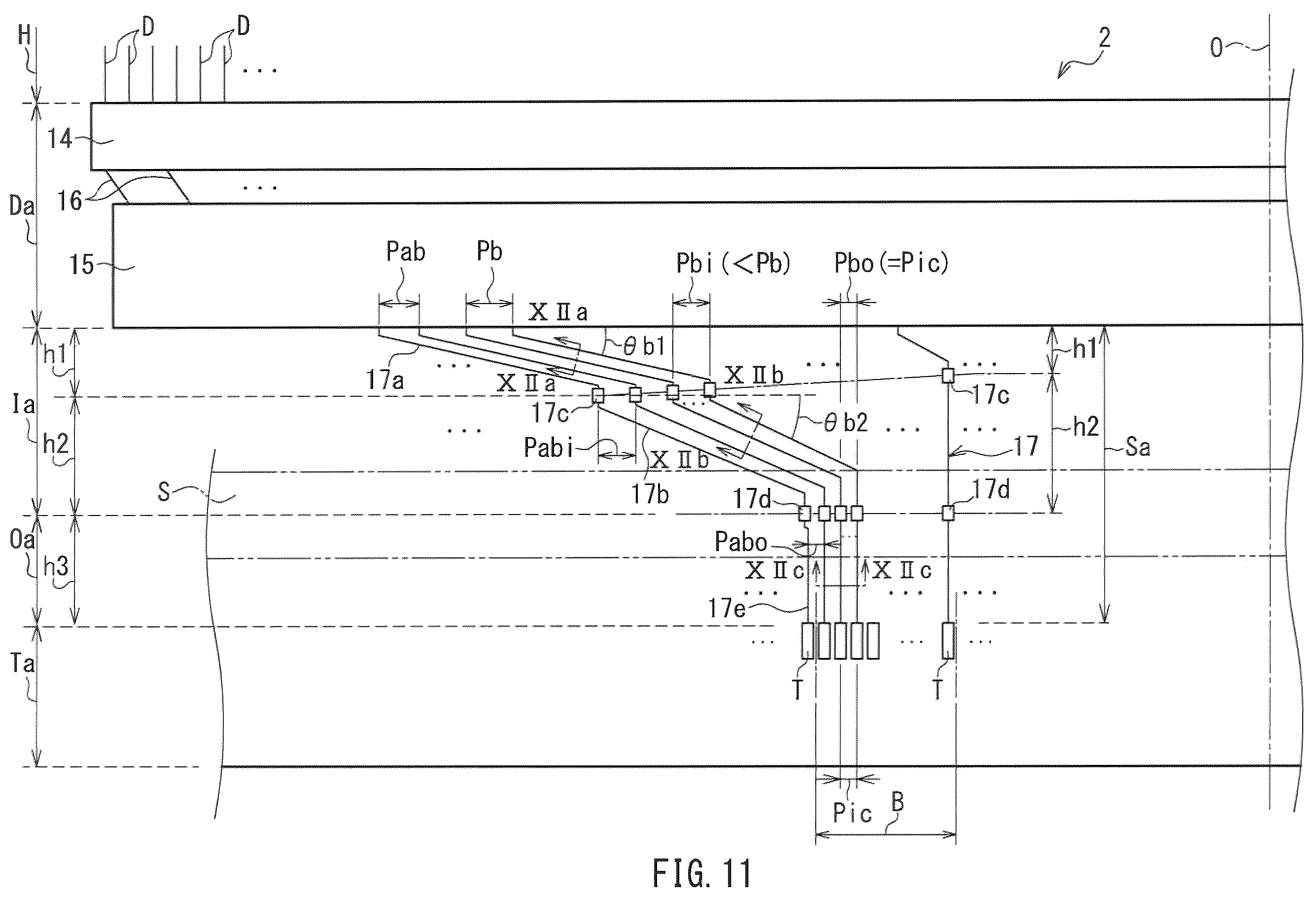 Patent US12562136 Figure 11 – Active matrix substrate and display device