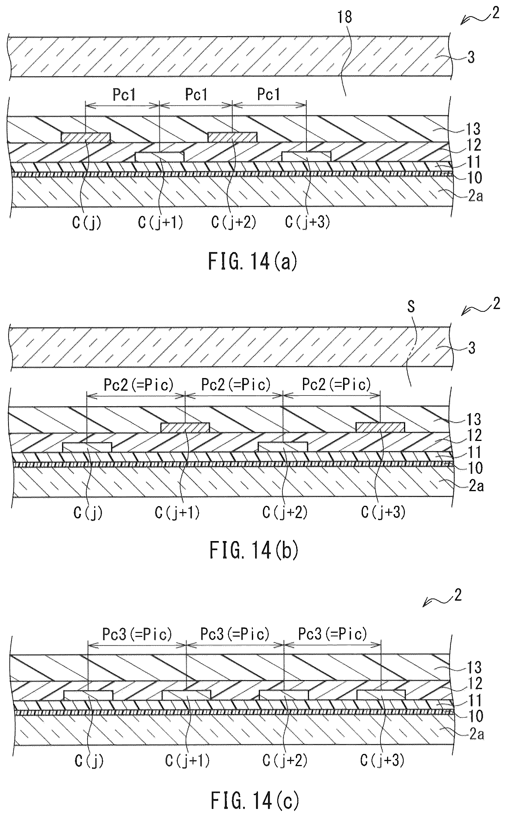 Patent US12562136 Figure 14 – Active matrix substrate and display device