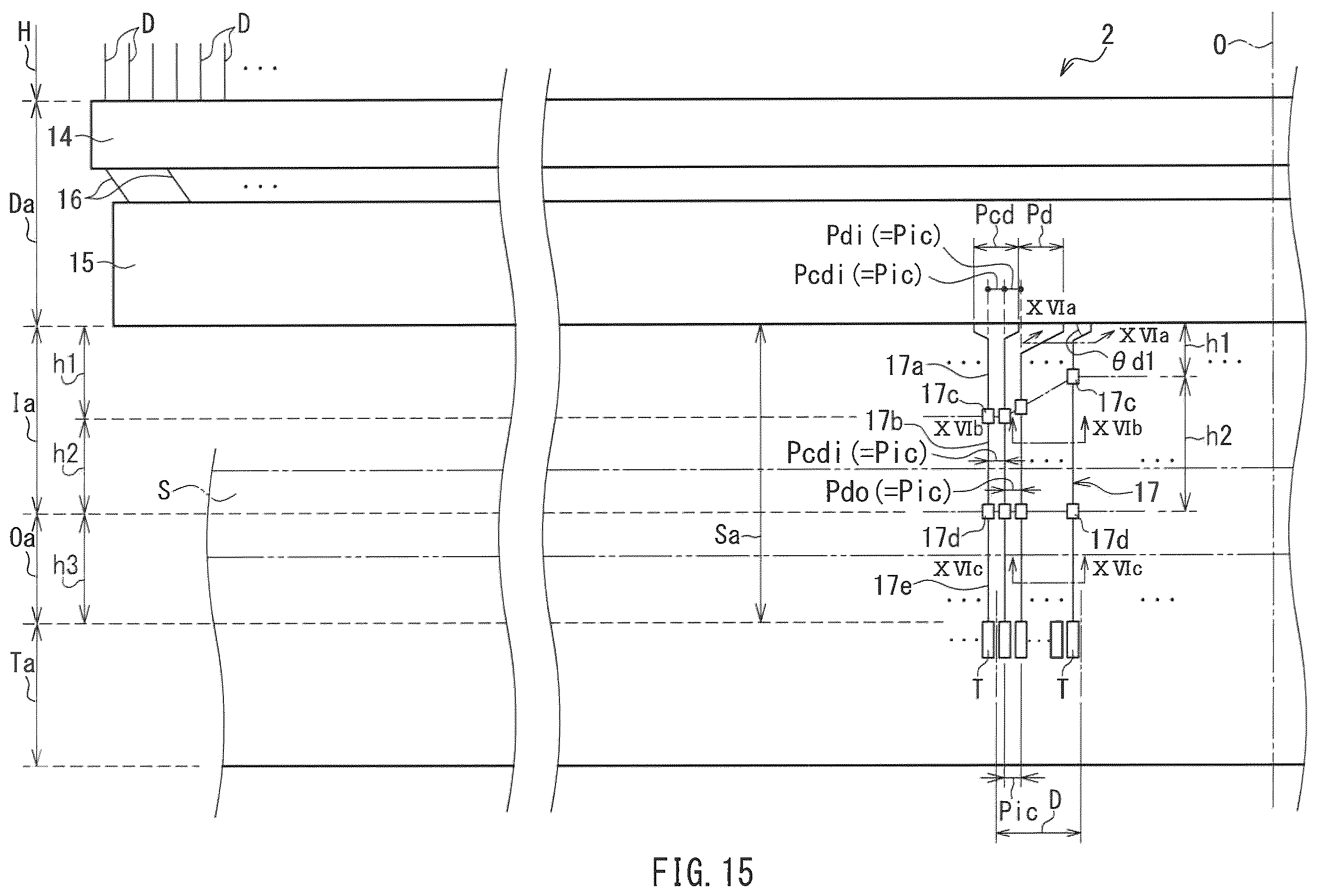 Patent US12562136 Figure 15 – Active matrix substrate and display device