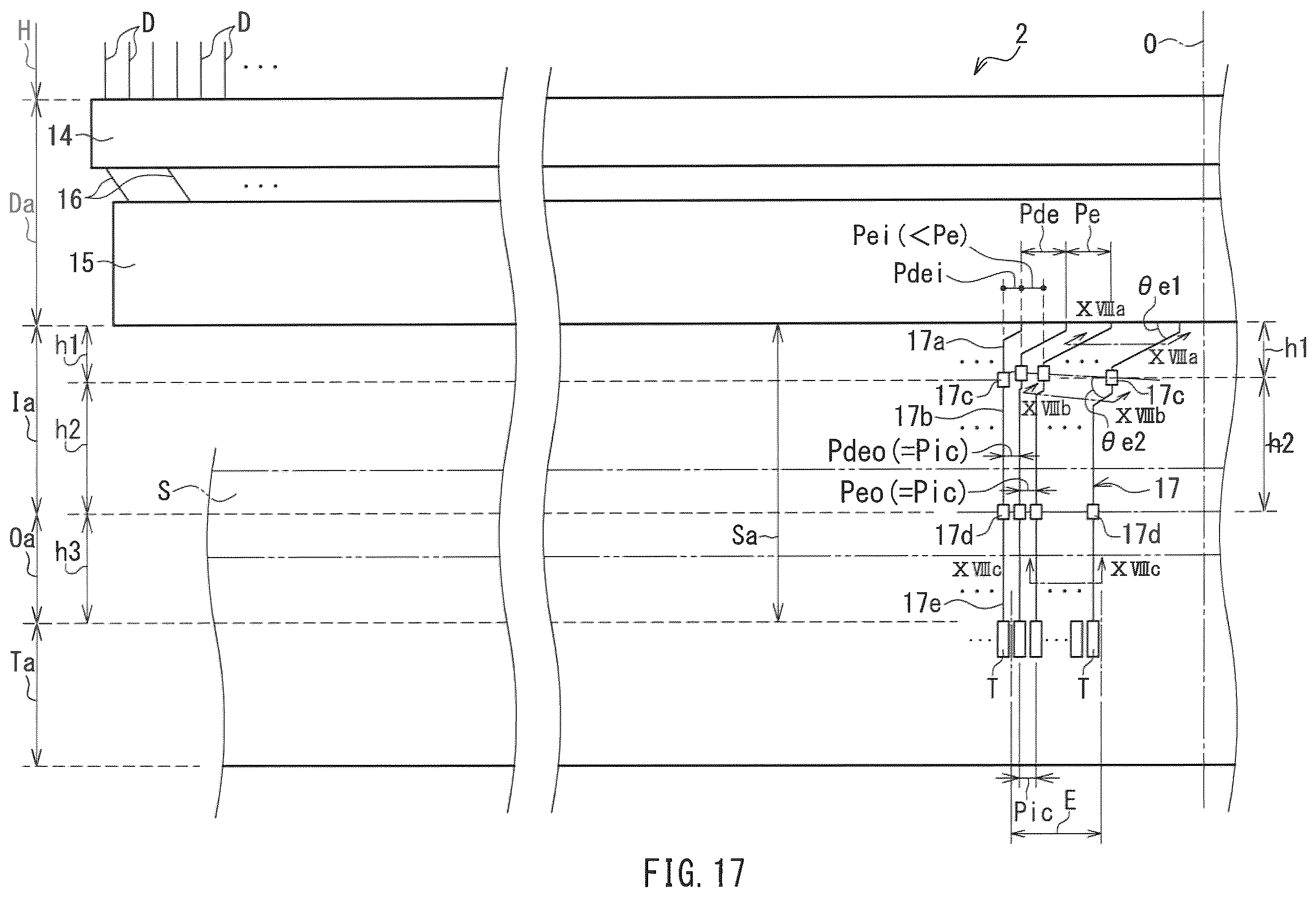 Patent US12562136 Figure 17 – Active matrix substrate and display device