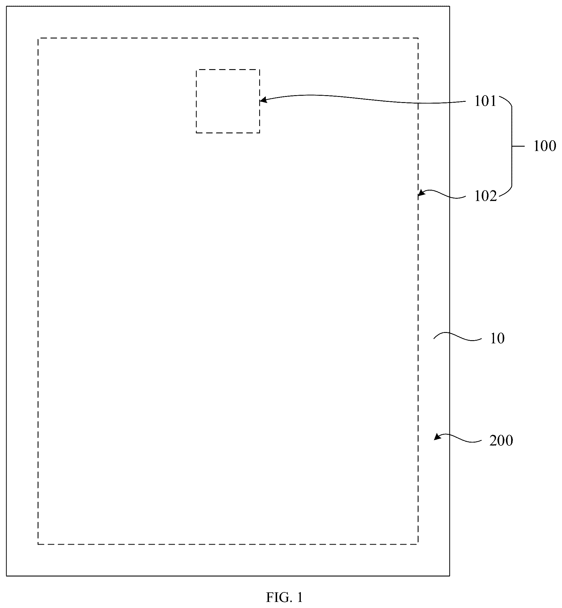 Patent US12562139 Figure 1 – Display panel and method for manufacturing same, and display device