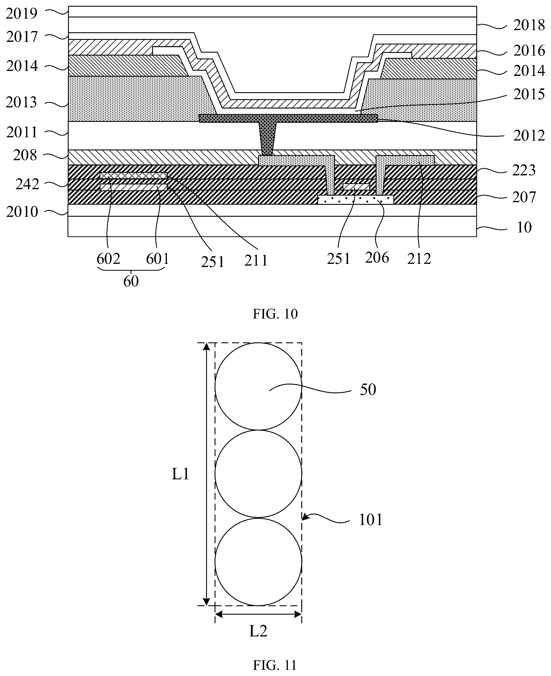 Patent US12562139 Figure 7 – Display panel and method for manufacturing same, and display device