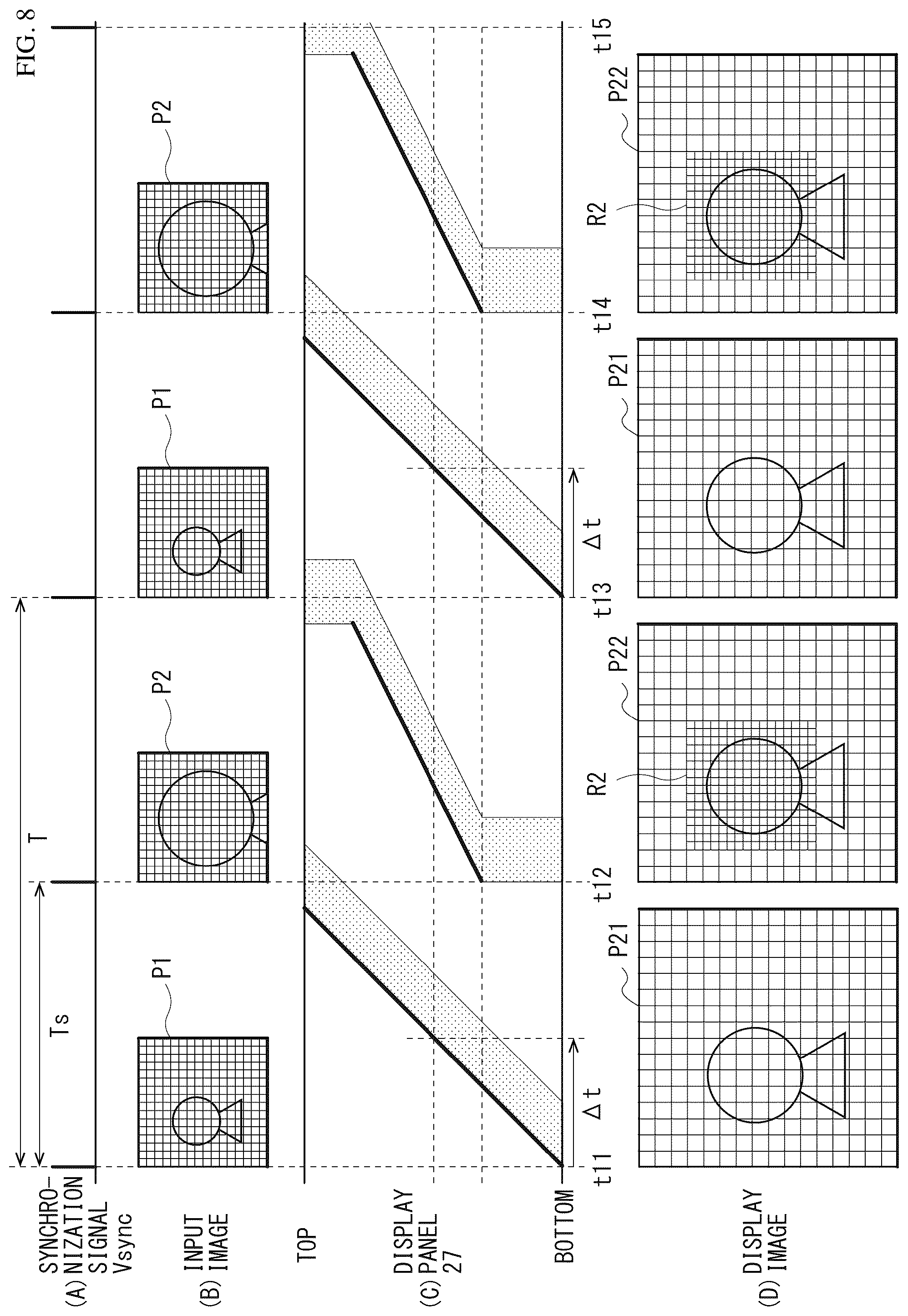 Patent US12562141 Figure 8 – Display device, display system, and display driving method