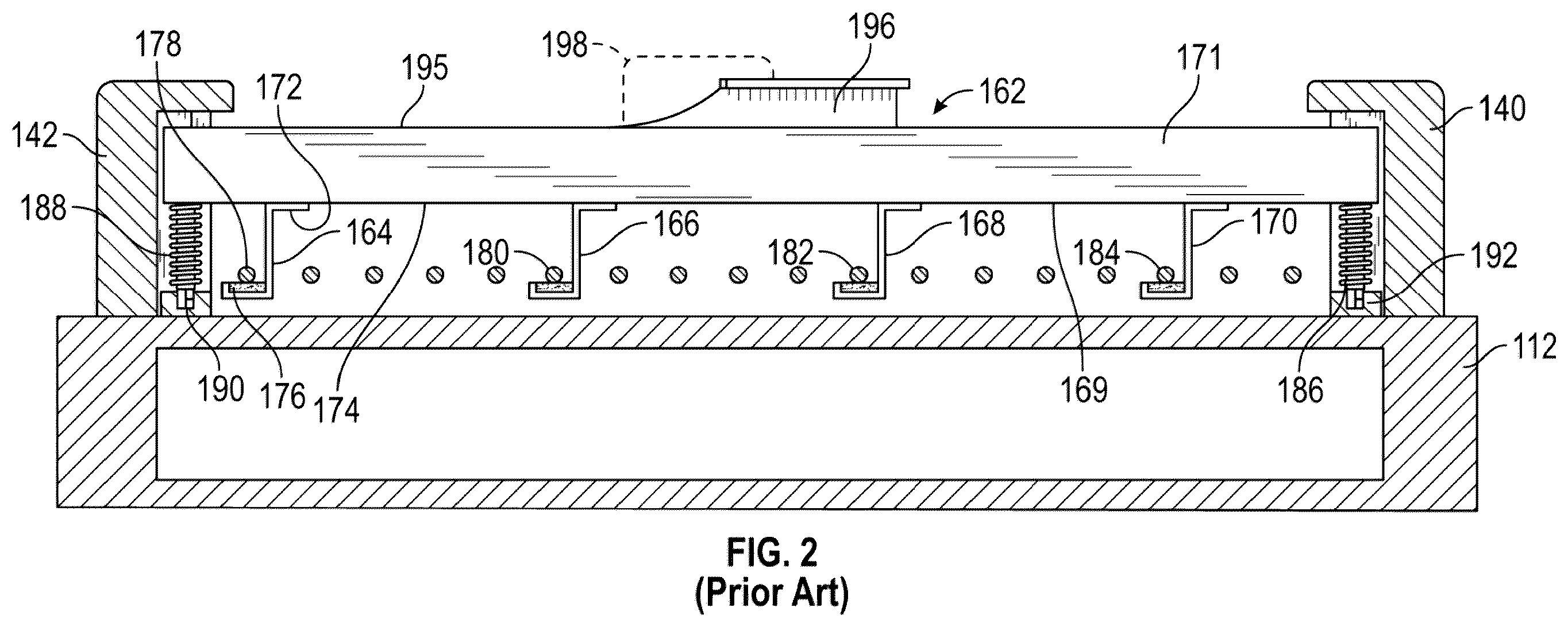 Patent US12562142 Figure 2 – Autoharp keyboard mechanism
