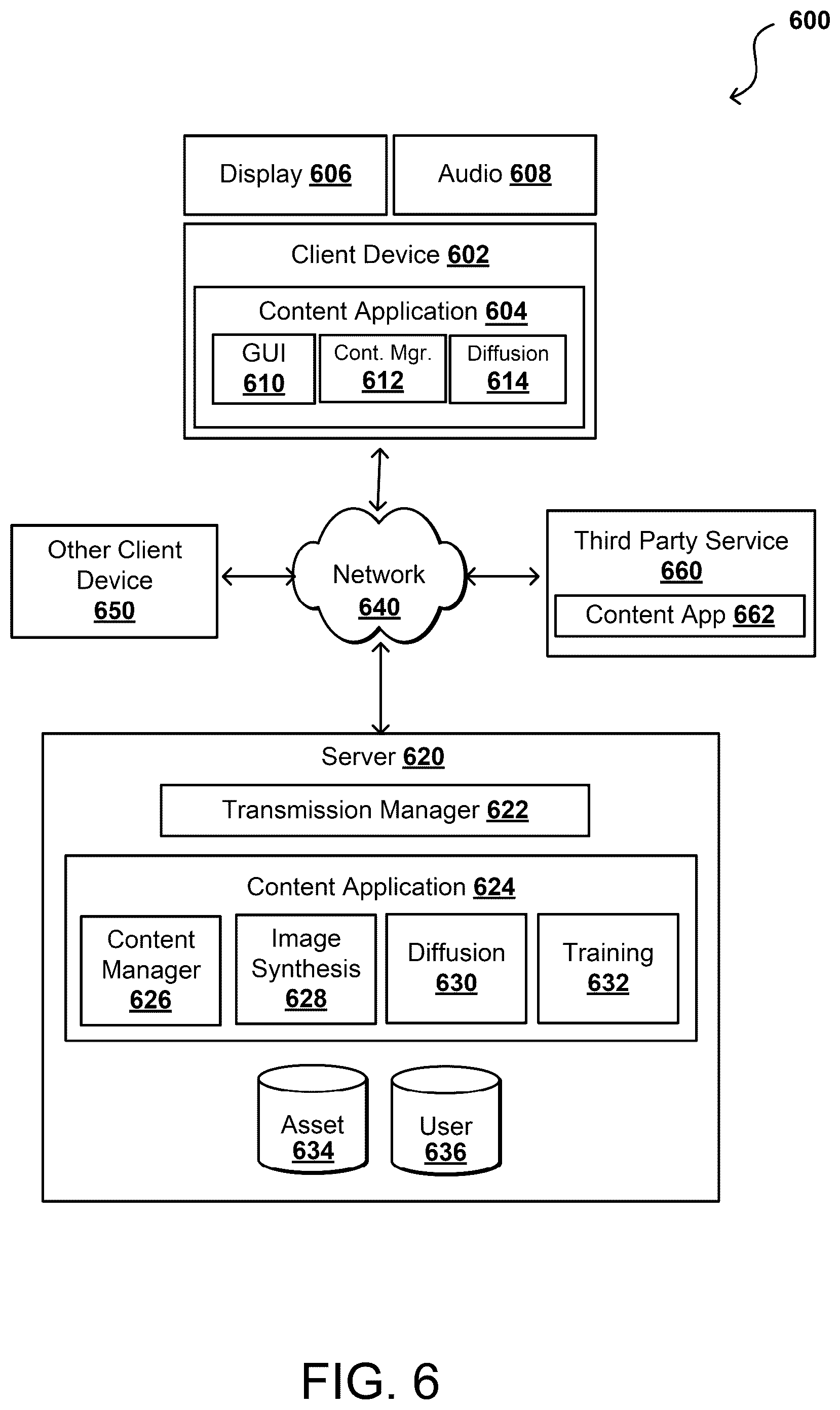 Patent US12562149 Figure 13 – Emotion and character parameters for diffusion model content generation systems and applications