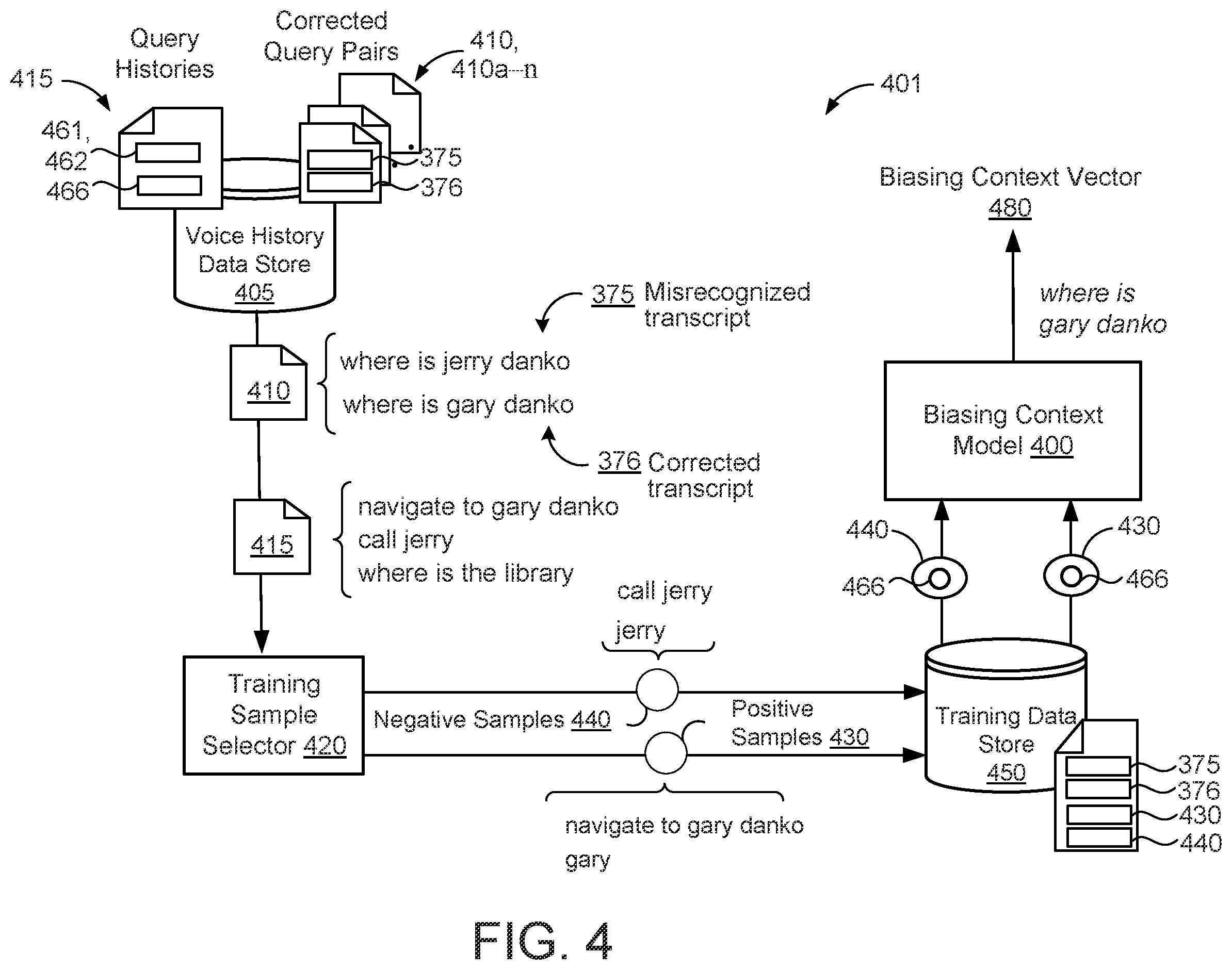 Patent US12562152 Figure 6 – Voice-history based speech biasing