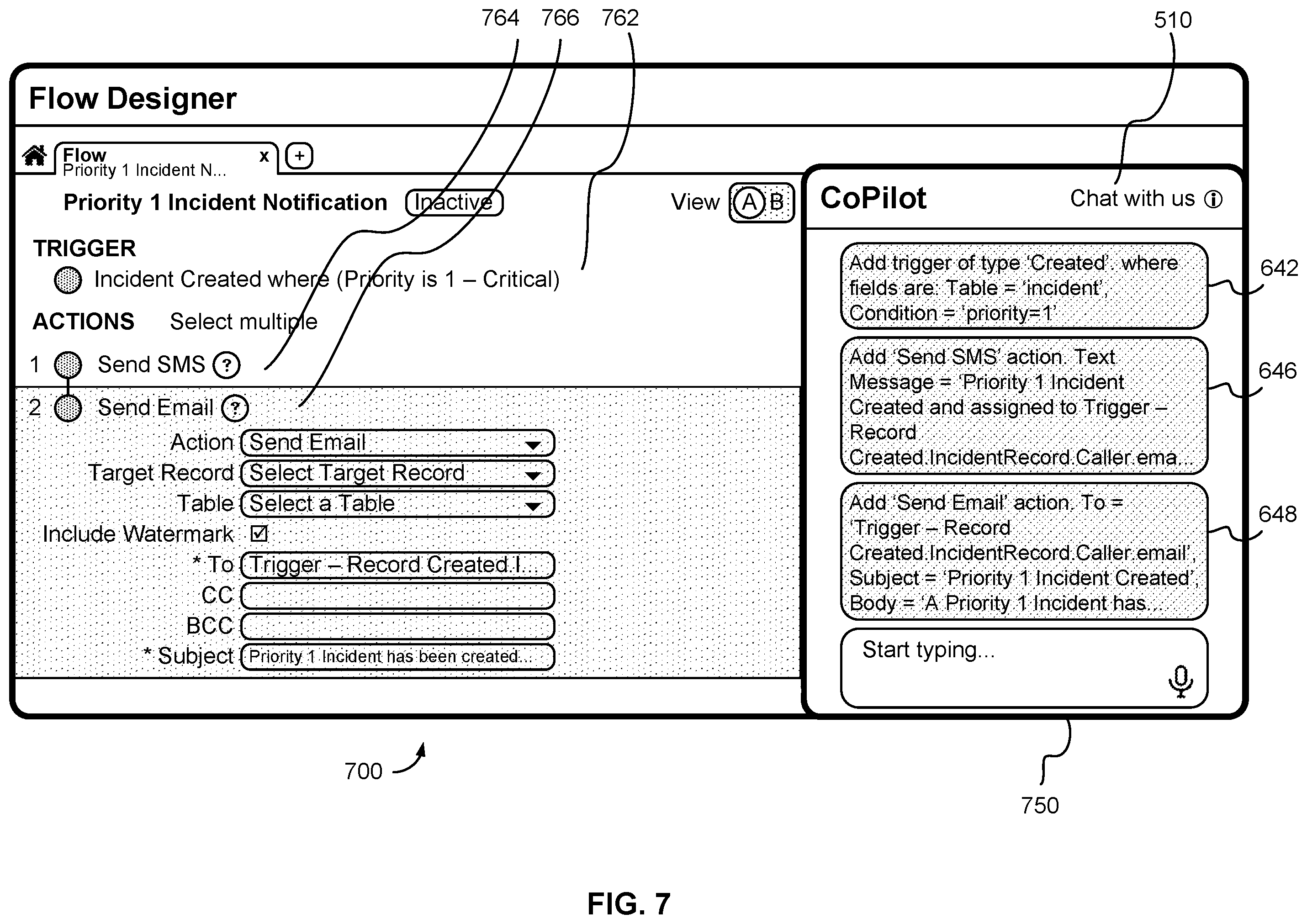 Patent US12562163 Figure 6 – Bidirectional assistant for development platforms