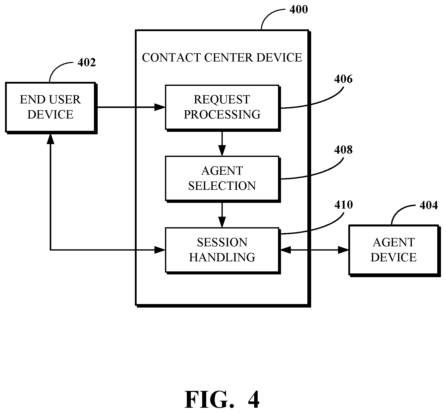 Patent US12562166 Figure 4 – Visual interactive voice response key mapping