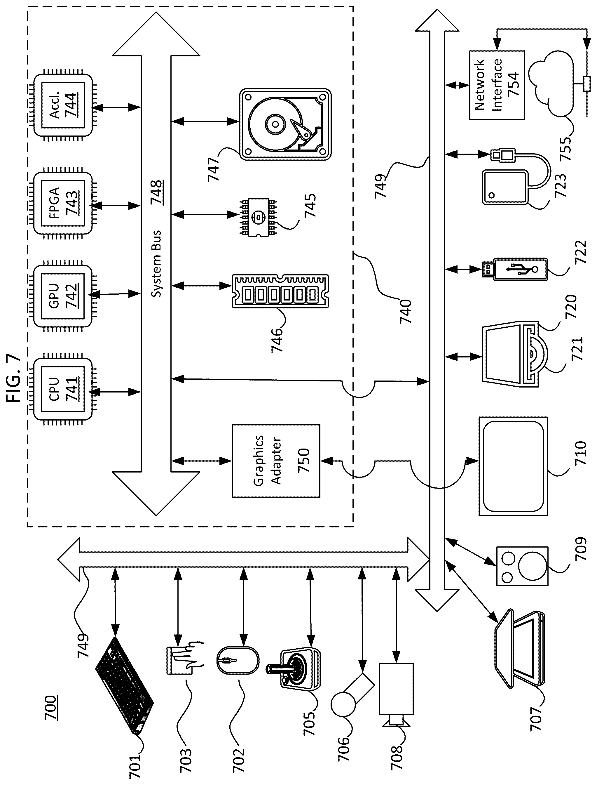 Patent US12562183 Figure 8 – Deep learning for joint acoustic echo and acoustic howling suppression in hybrid meetings