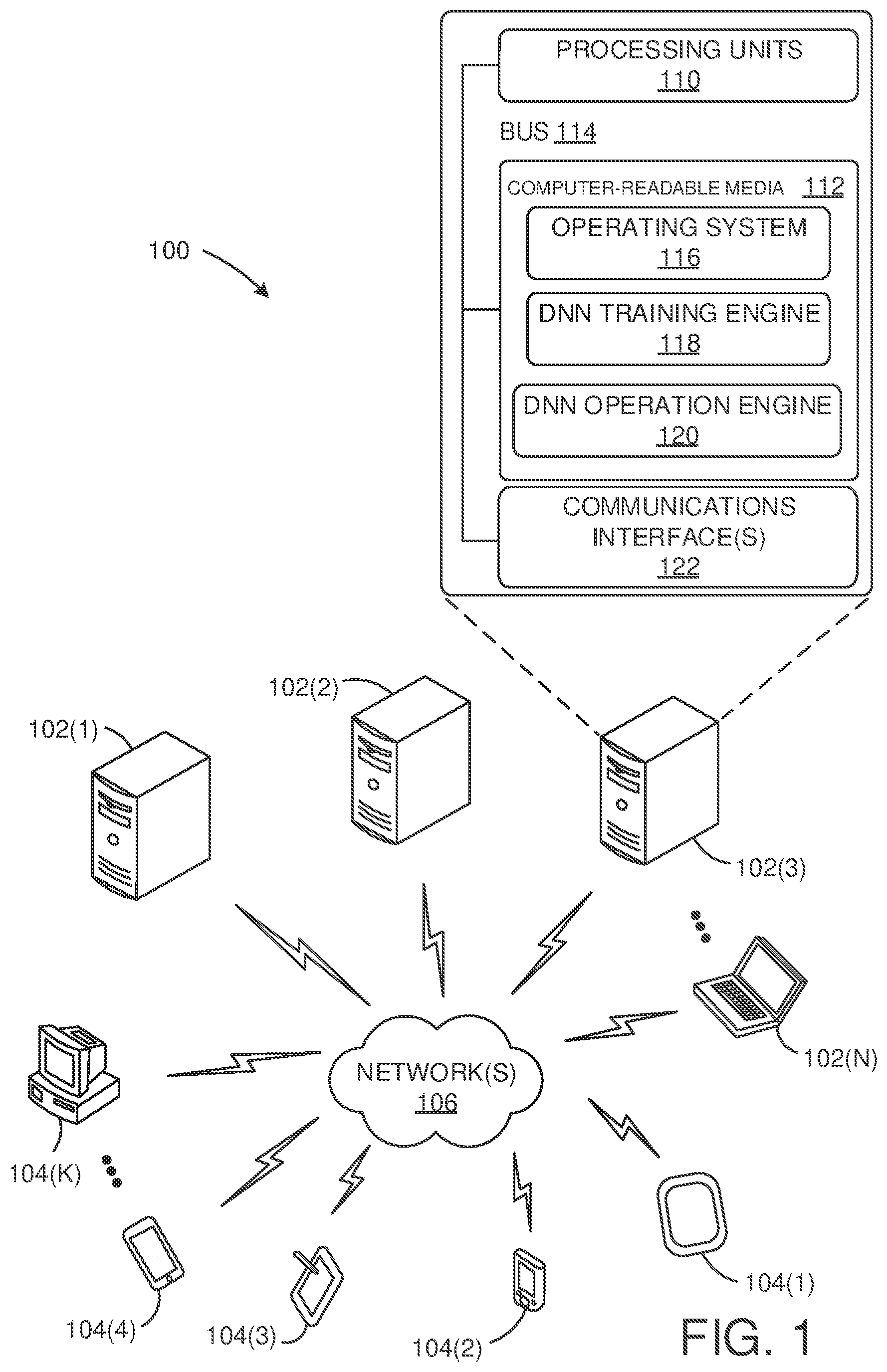 Patent US12562184 Figure 1 – Synthetic speech detection