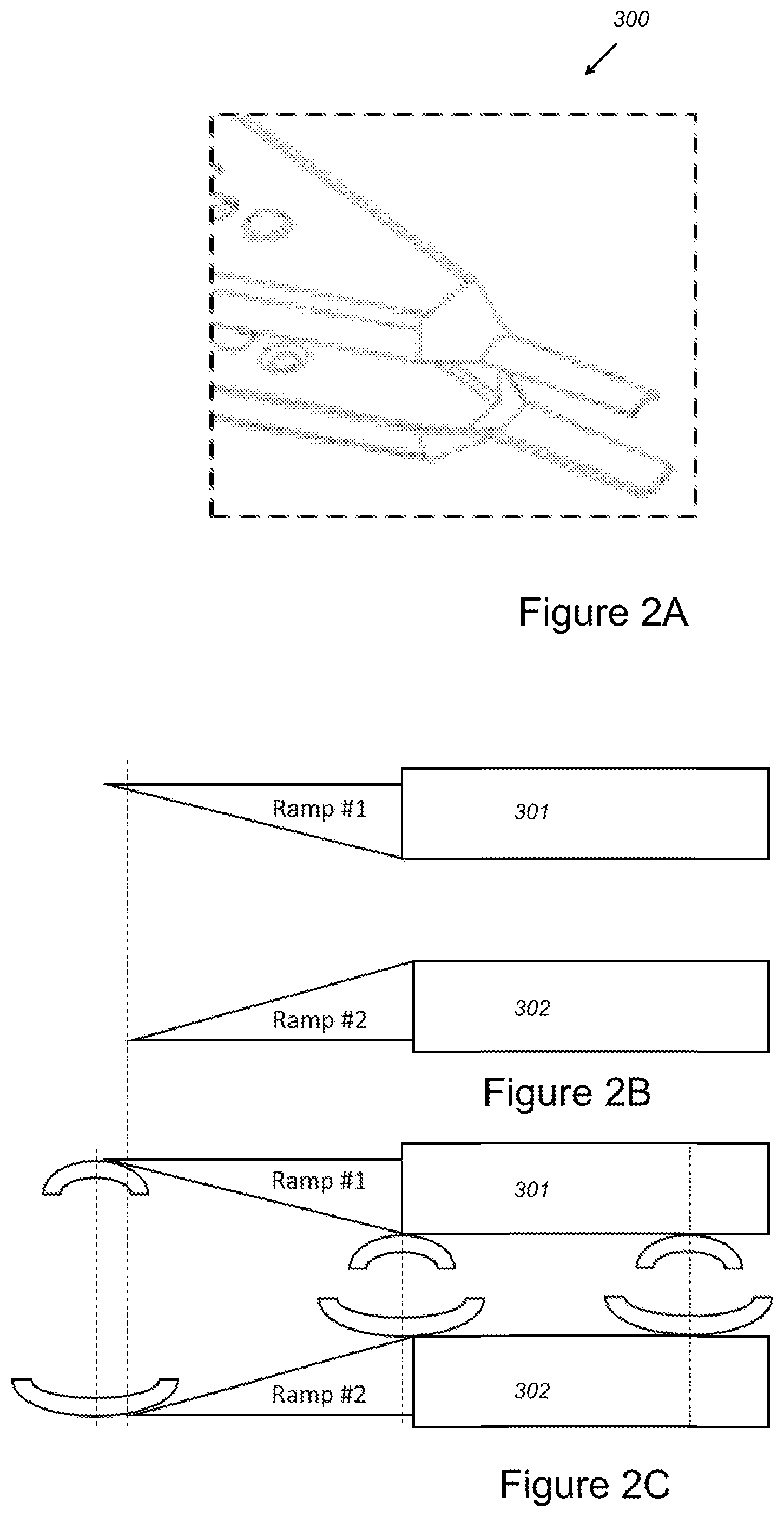 Patent US12562187 Figure 2 – Load beam nesting configuration for head stack assembly protection
