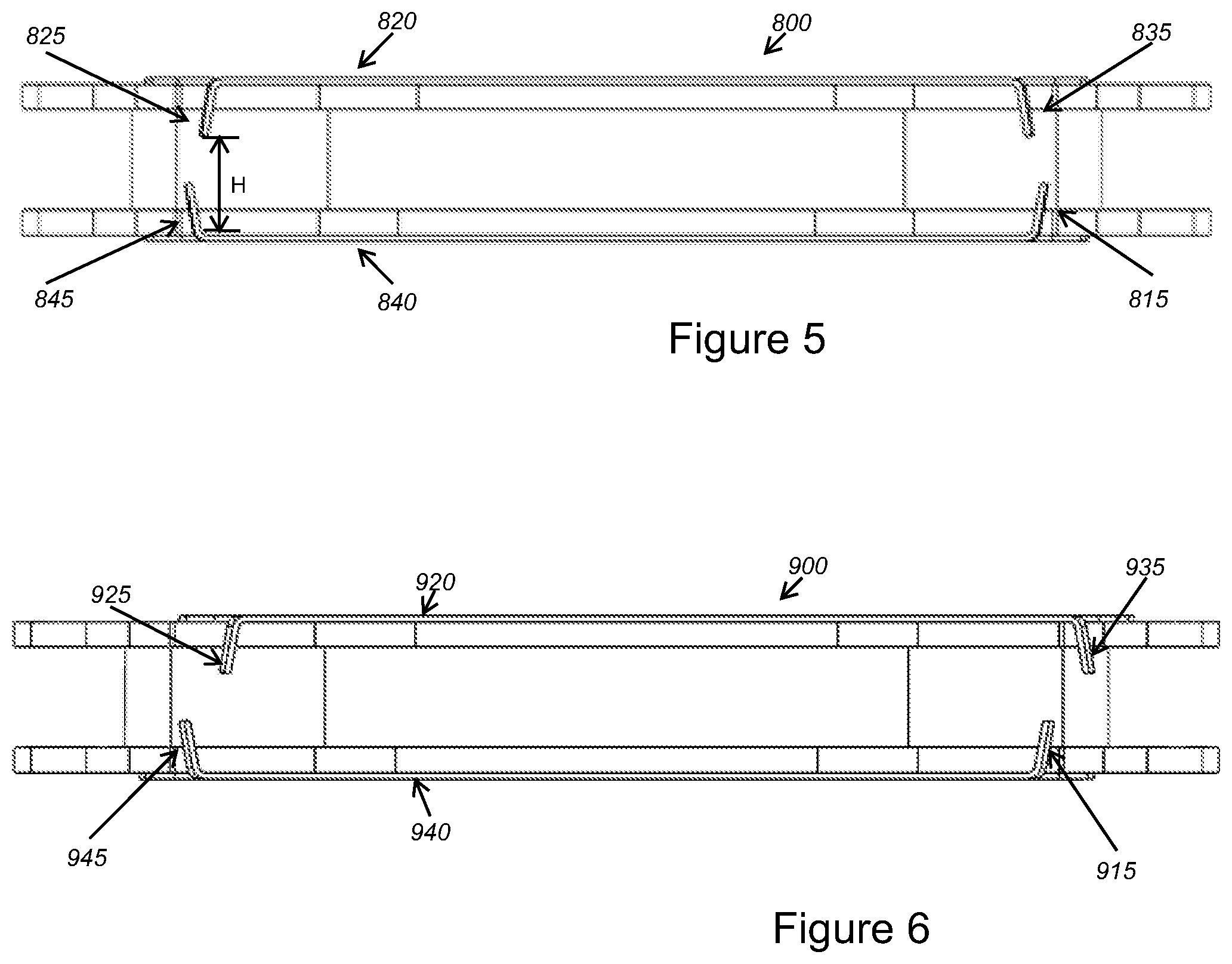 Patent US12562187 Figure 5 – Load beam nesting configuration for head stack assembly protection
