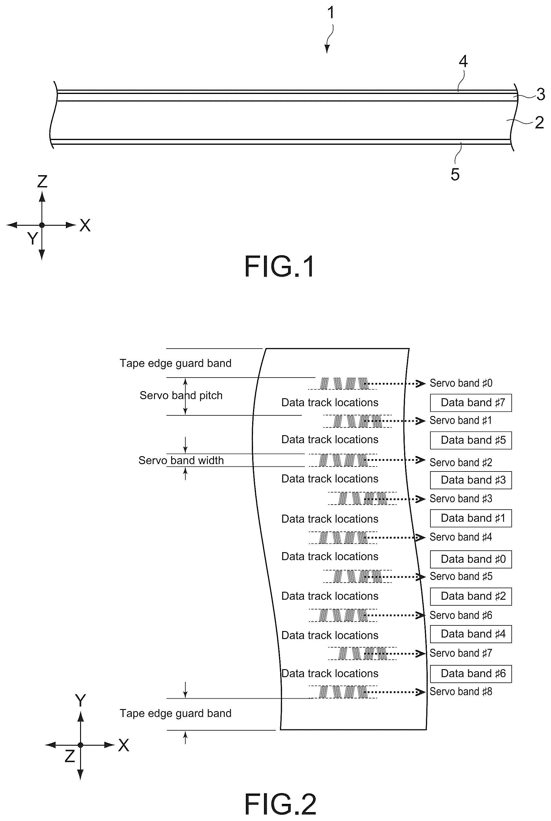 Patent US12562188 Figure 1 – Servo reproduction apparatus, servo reproduction head, reproduction head, and method of producing a magnetic tape