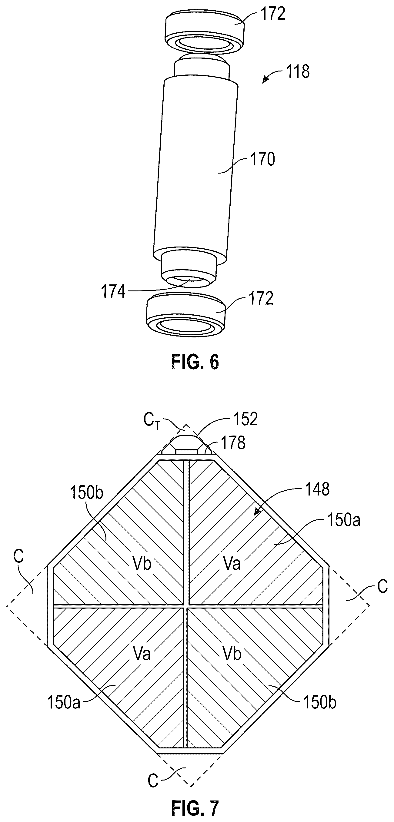Patent US12562189 Figure 7 – Disk drive arm actuator with piezoelectric ultrasonic motor