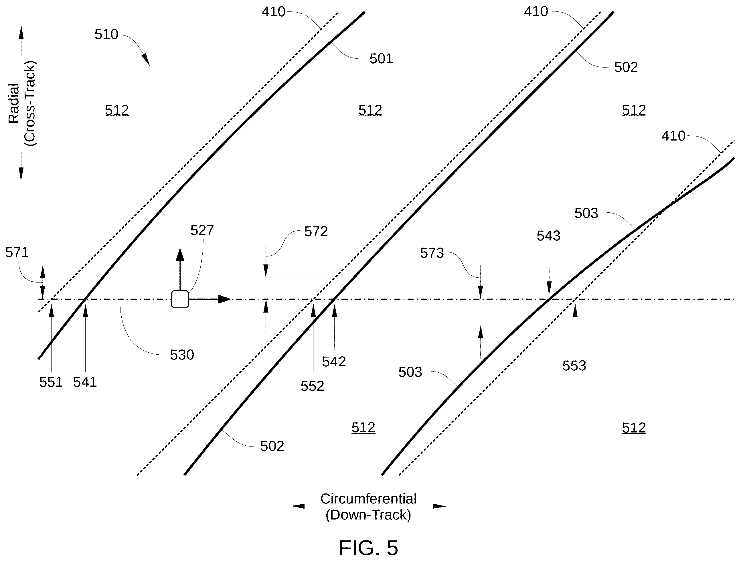 Patent US12562190 Figure 5 – Coherent repeatable runout correction for reduced rpm self-servo write