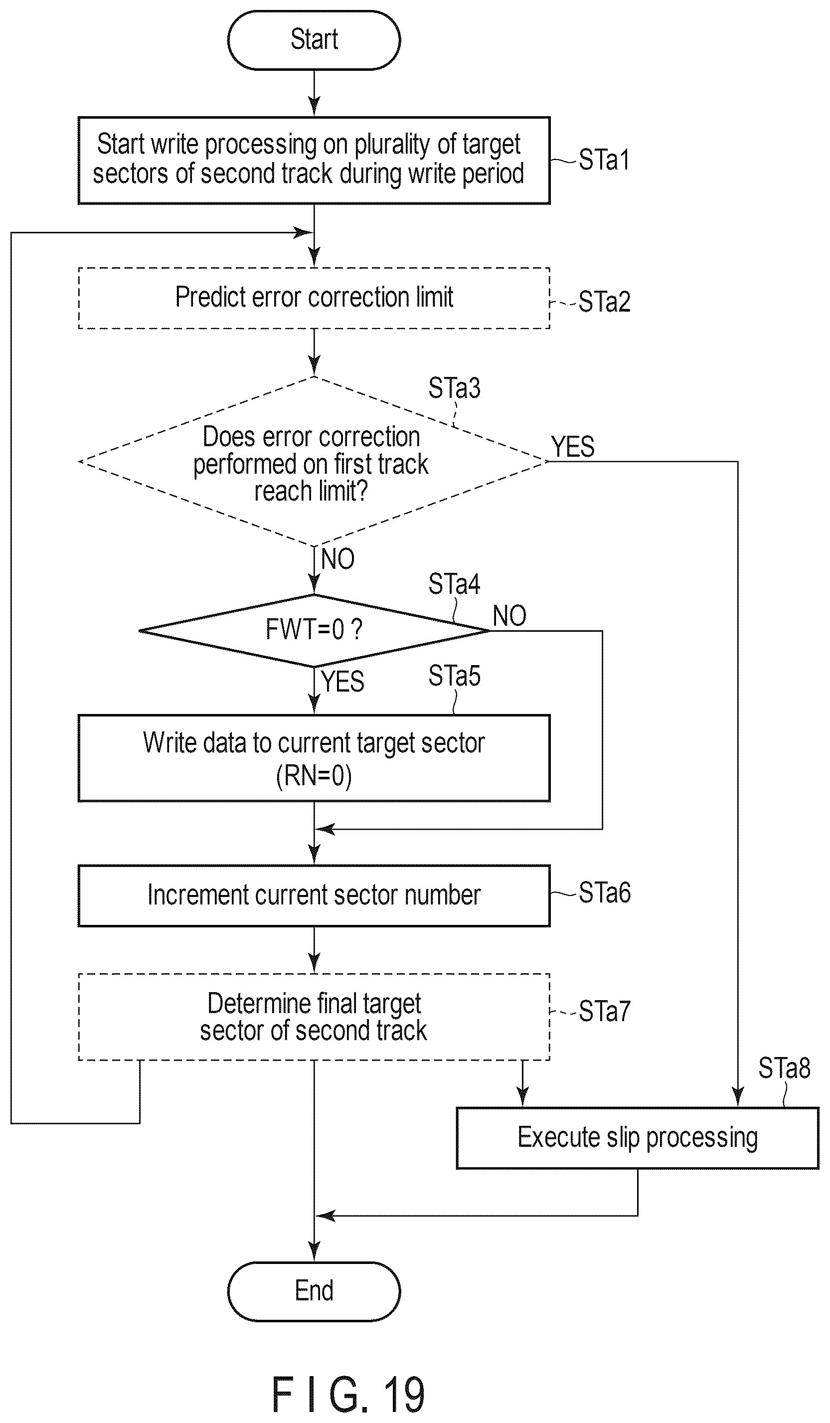 Patent US12562192 Figure 19 – Magnetic disk device